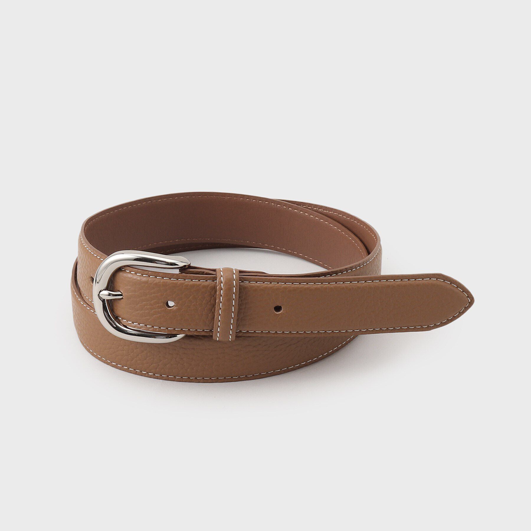 TAKEO KIKUCHI「【ONOFF対応】スティッチ配色 イタリアンシュリンクレザー ベルト」|ベルト|