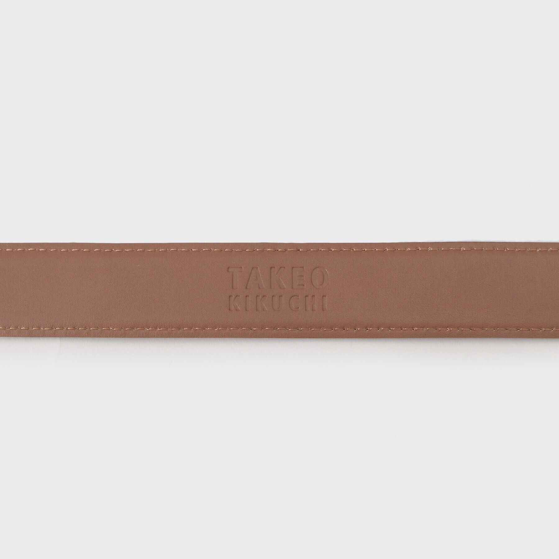 TAKEO KIKUCHI「【ONOFF対応】スティッチ配色 イタリアンシュリンクレザー ベルト」|ベルト|