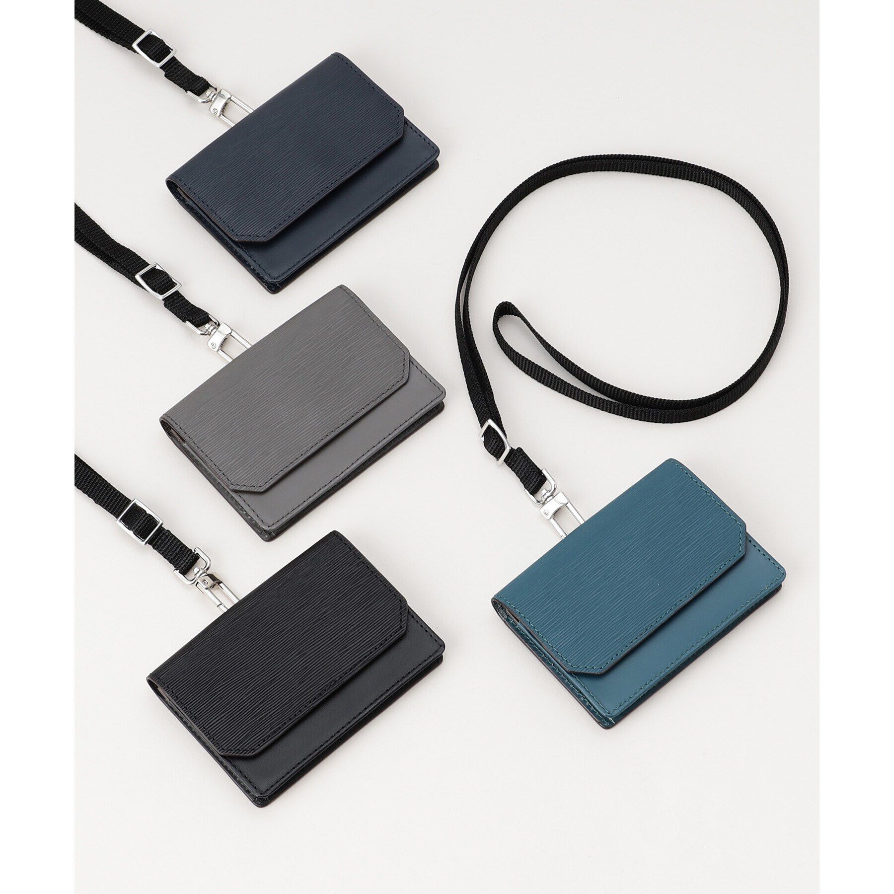 TAKEO KIKUCHI「【NEW レザーリップルシリーズ】マルチIDカードケース」|その他|