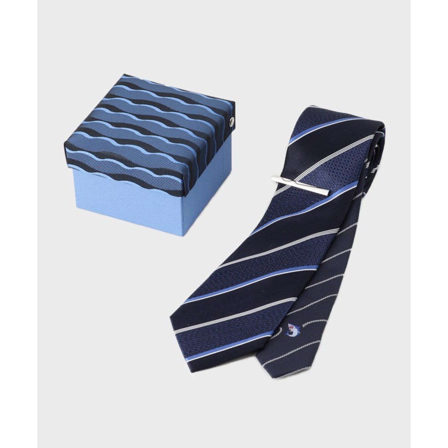 TAKEO KIKUCHI「【BOXセット】Sea Creatures ネクタイ＆タイバー」|ネクタイ・蝶ネクタイ|