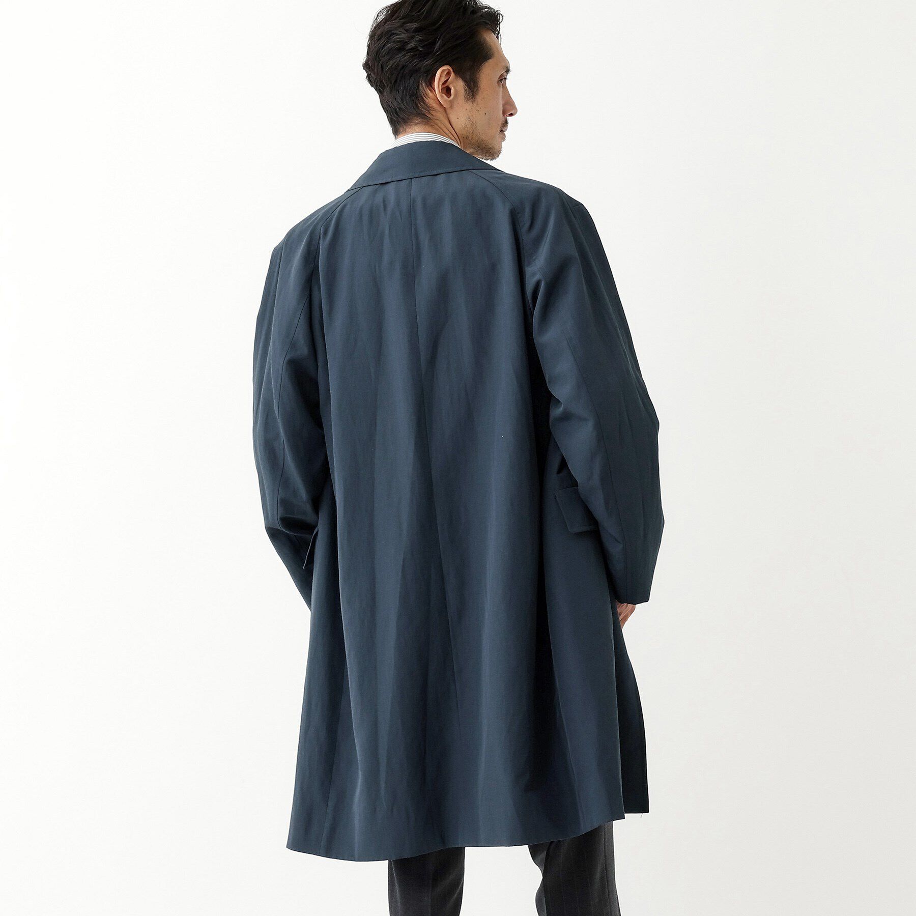 TAKEO KIKUCHI「【THE FLAGSHIP】ステンカラー スプリング コート」|ステンカラーコート|