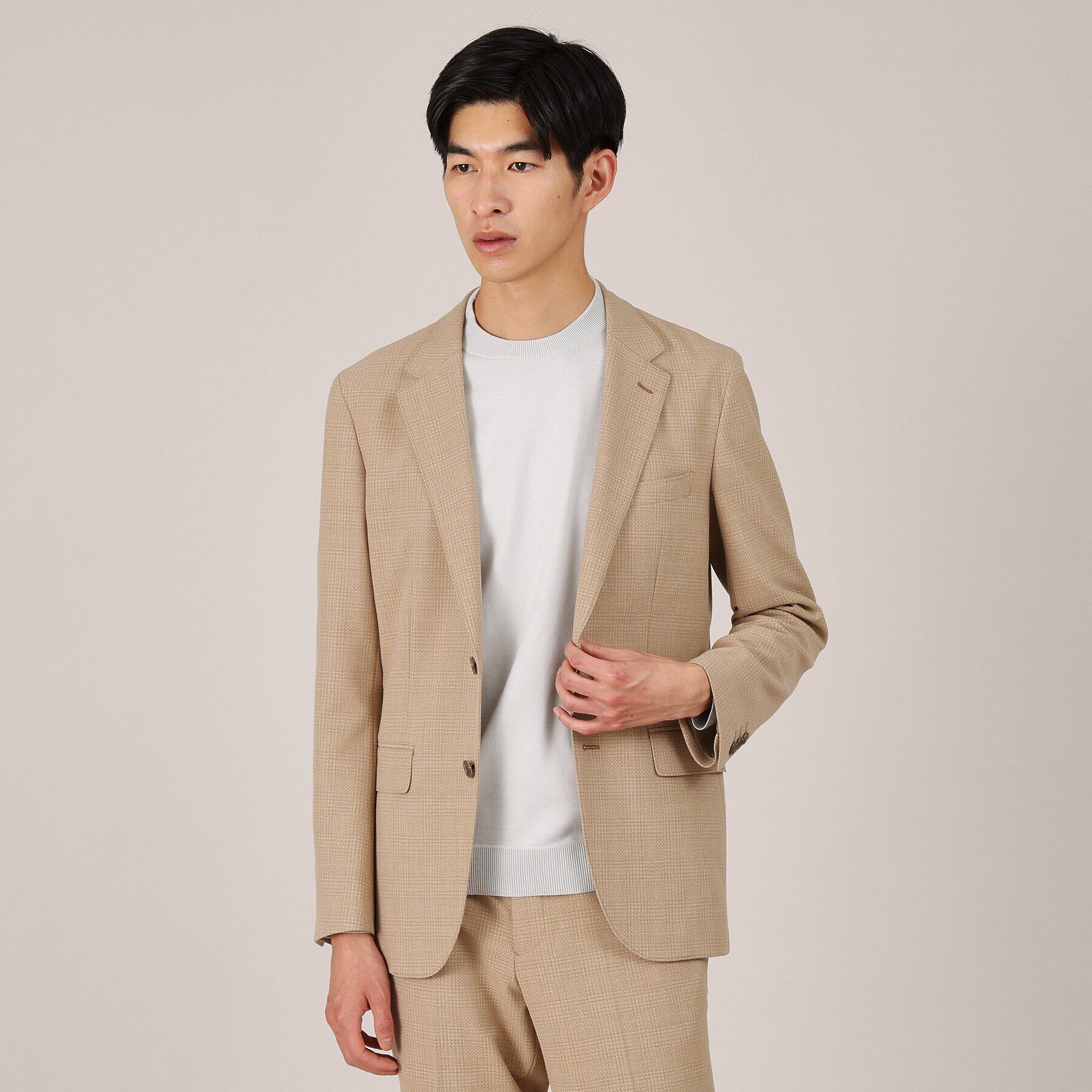 TAKEO KIKUCHI「【セットアップ対応】トリッチ(R)グレンチェック ジャケット」|テーラードジャケット|