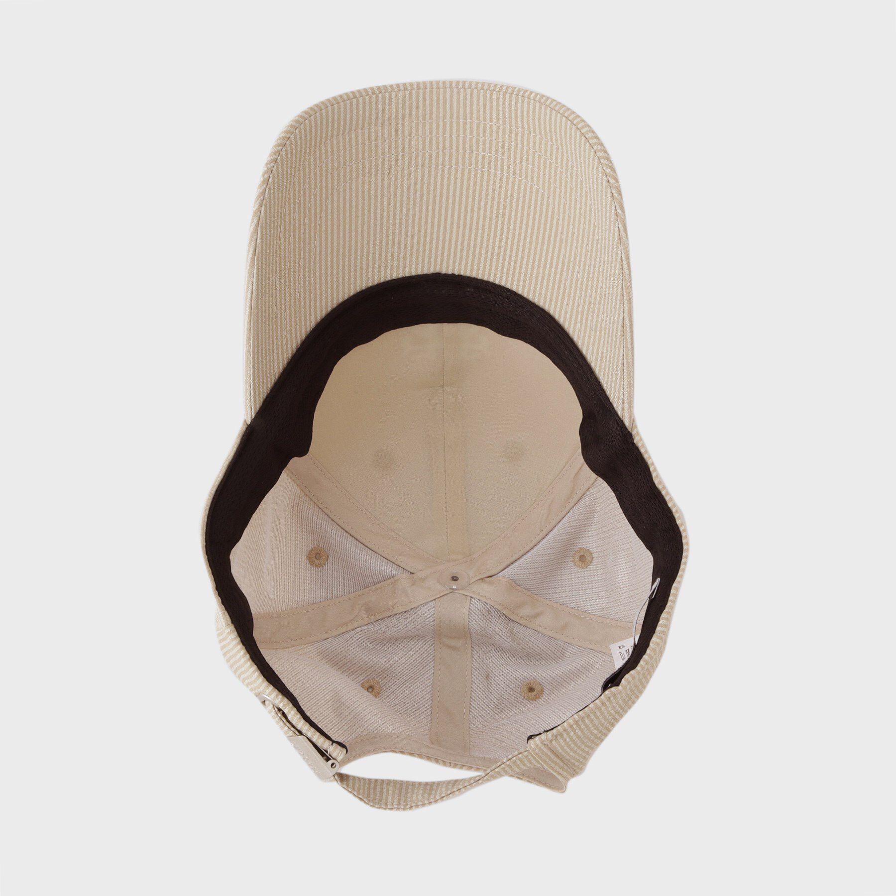 TAKEO KIKUCHI「シアサッカー エンブレム キャップ」|キャップ・キャスケット|