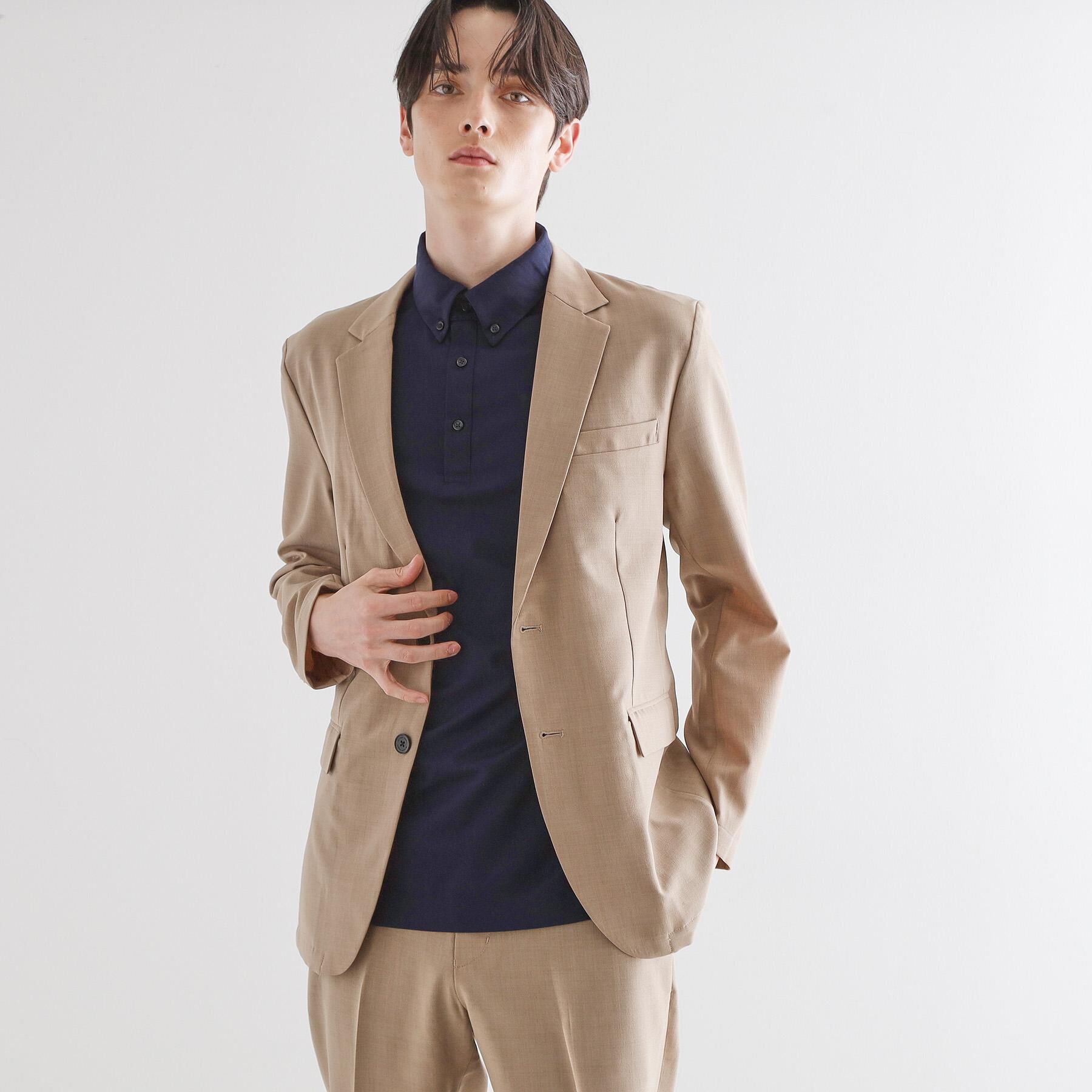 tk.TAKEO KIKUCHI「【WEB限定 マシンウォッシャブル】機能性エアリードライセットアップ/シングルジャケット&テーパード」|スーツ|