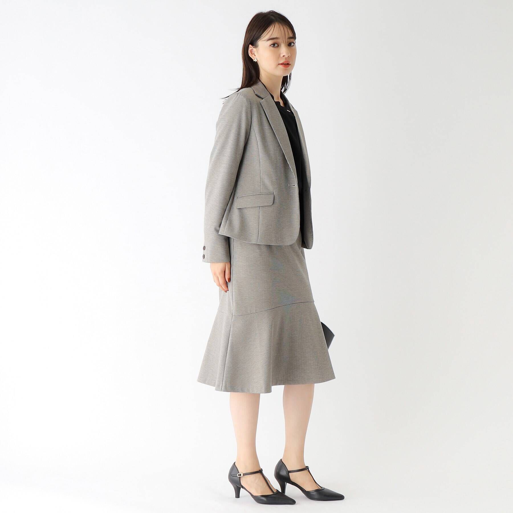 index「セットアップ対応　DELEGANT ポンチジャケット【WEB限定サイズ/洗える】」|テーラードジャケット|