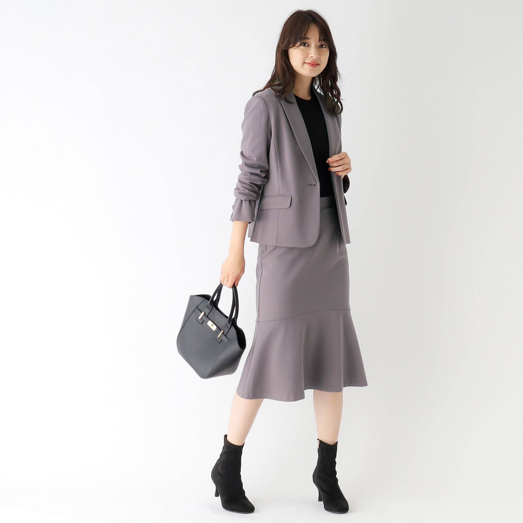 index「セットアップ対応　DELEGANT ポンチジャケット【WEB限定サイズ/洗える】」|テーラードジャケット|