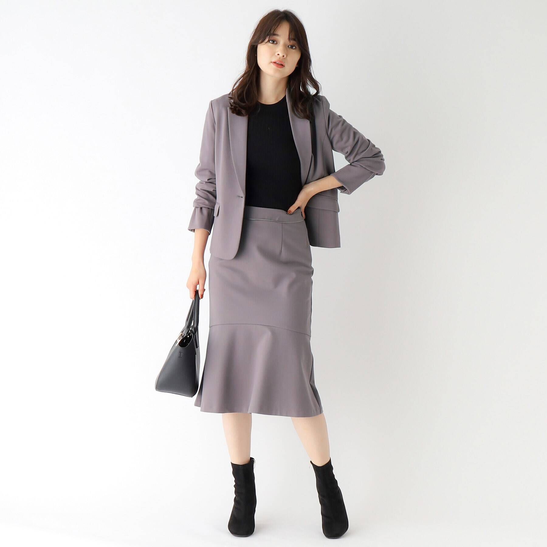 index「セットアップ対応　DELEGANT ポンチジャケット【WEB限定サイズ/洗える】」|テーラードジャケット|