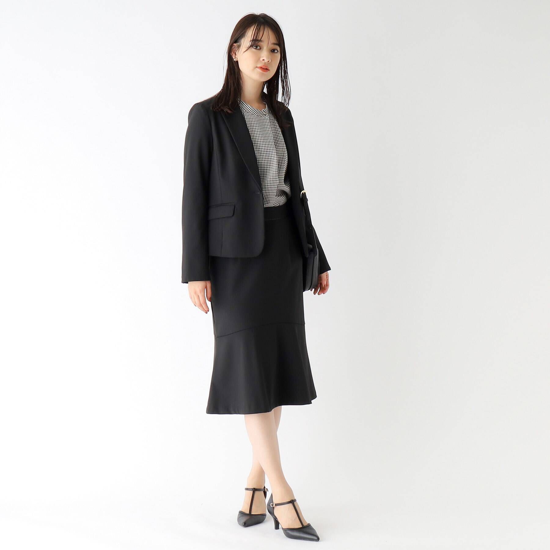 index「セットアップ対応　DELEGANT ポンチジャケット【WEB限定サイズ/洗える】」|テーラードジャケット|