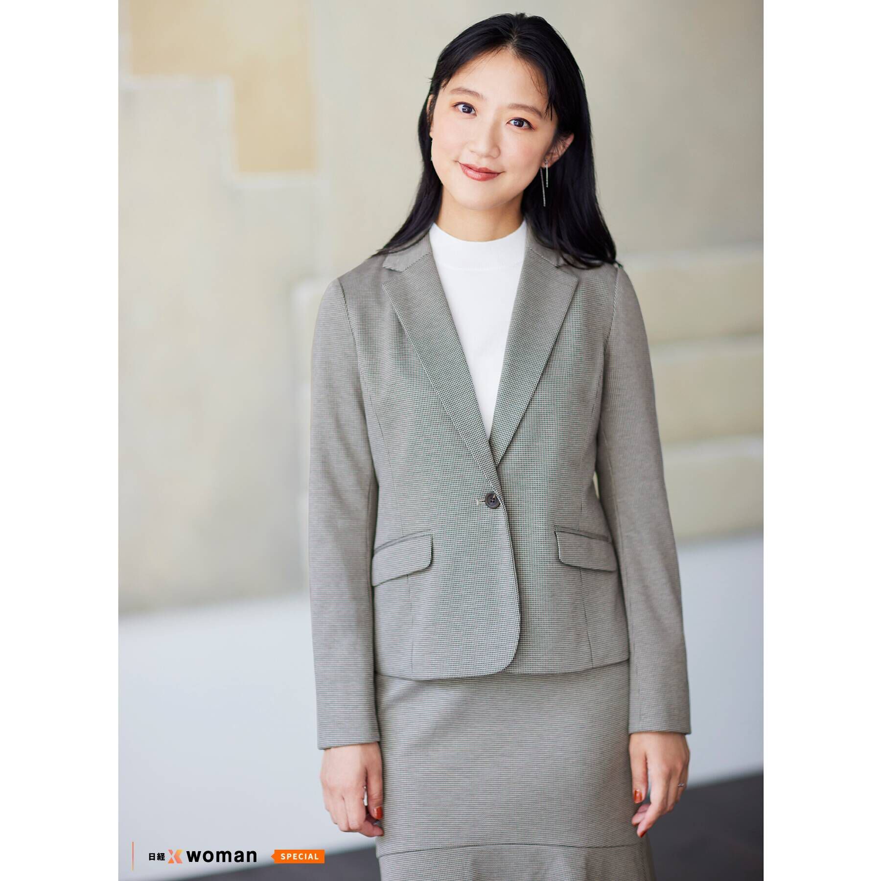 index「セットアップ対応　DELEGANT ポンチジャケット【WEB限定サイズ/洗える】」|テーラードジャケット|ブラック(119)