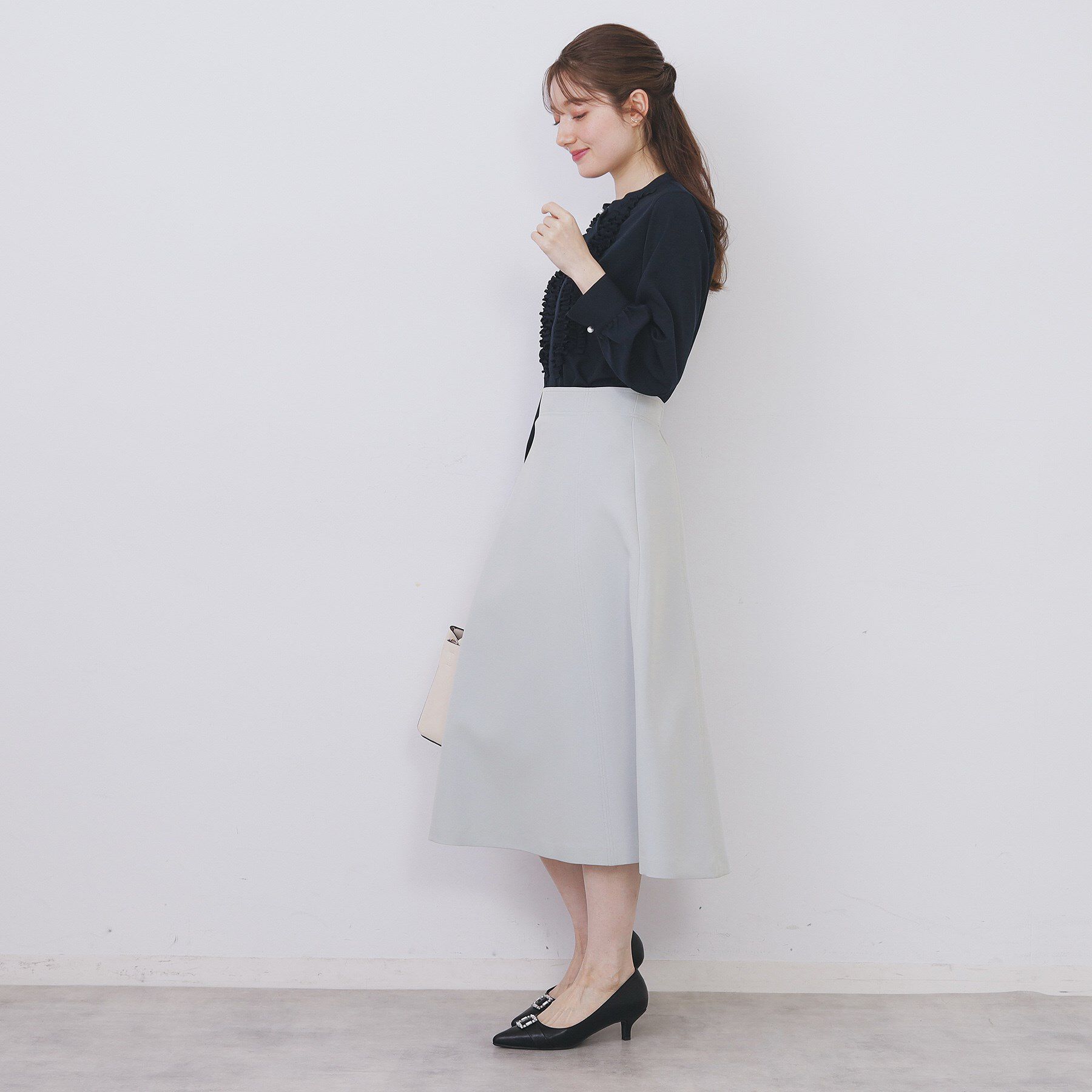 index「フレアスカート【洗濯機OK/防シワ/イージーアイロン】」|スカート|