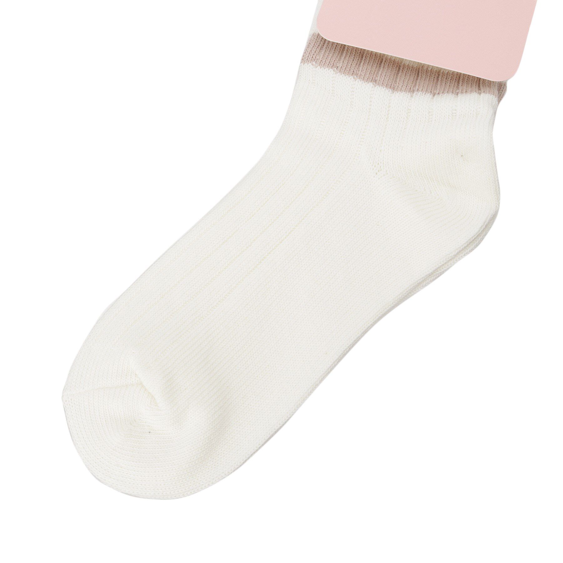 PINK-latte「ボーダールーズ」|ソックス|