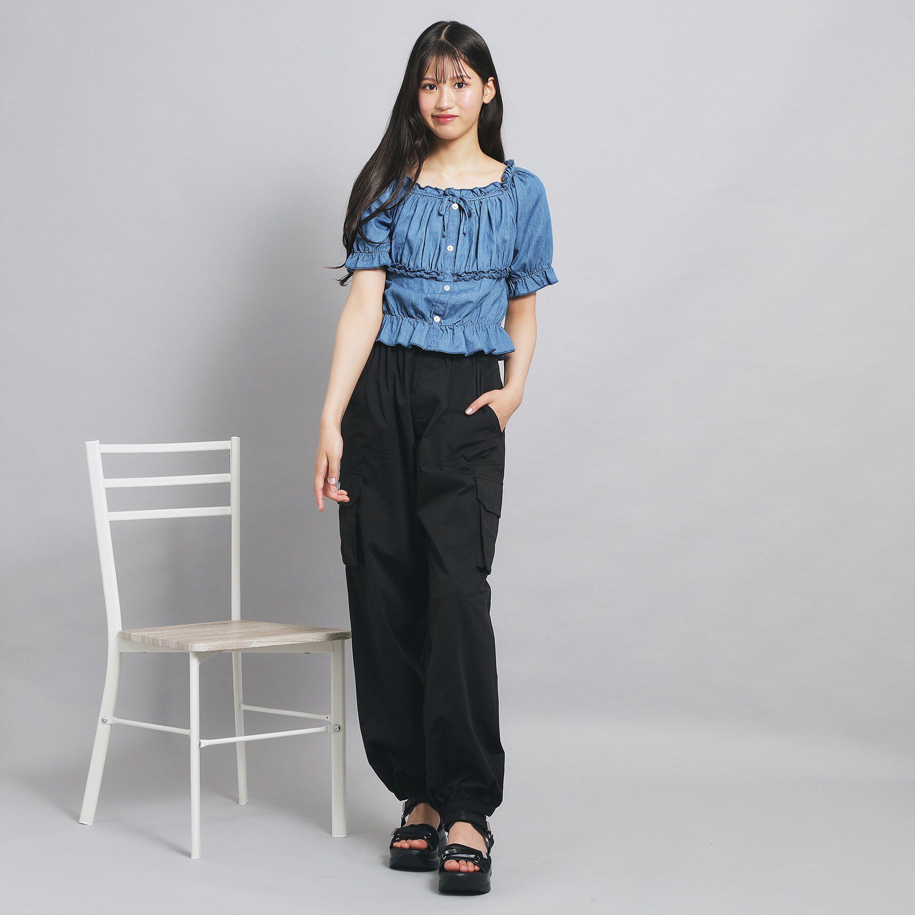 PINK-latte「オフショル2WAYブラウス」|シャツ・ブラウス|