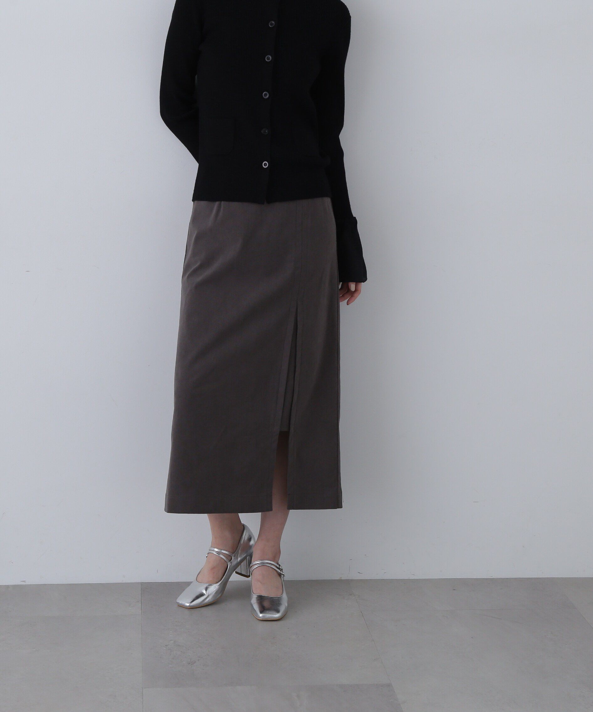  「コーデュロイスリットスカート《S Size Line》」|スカート|