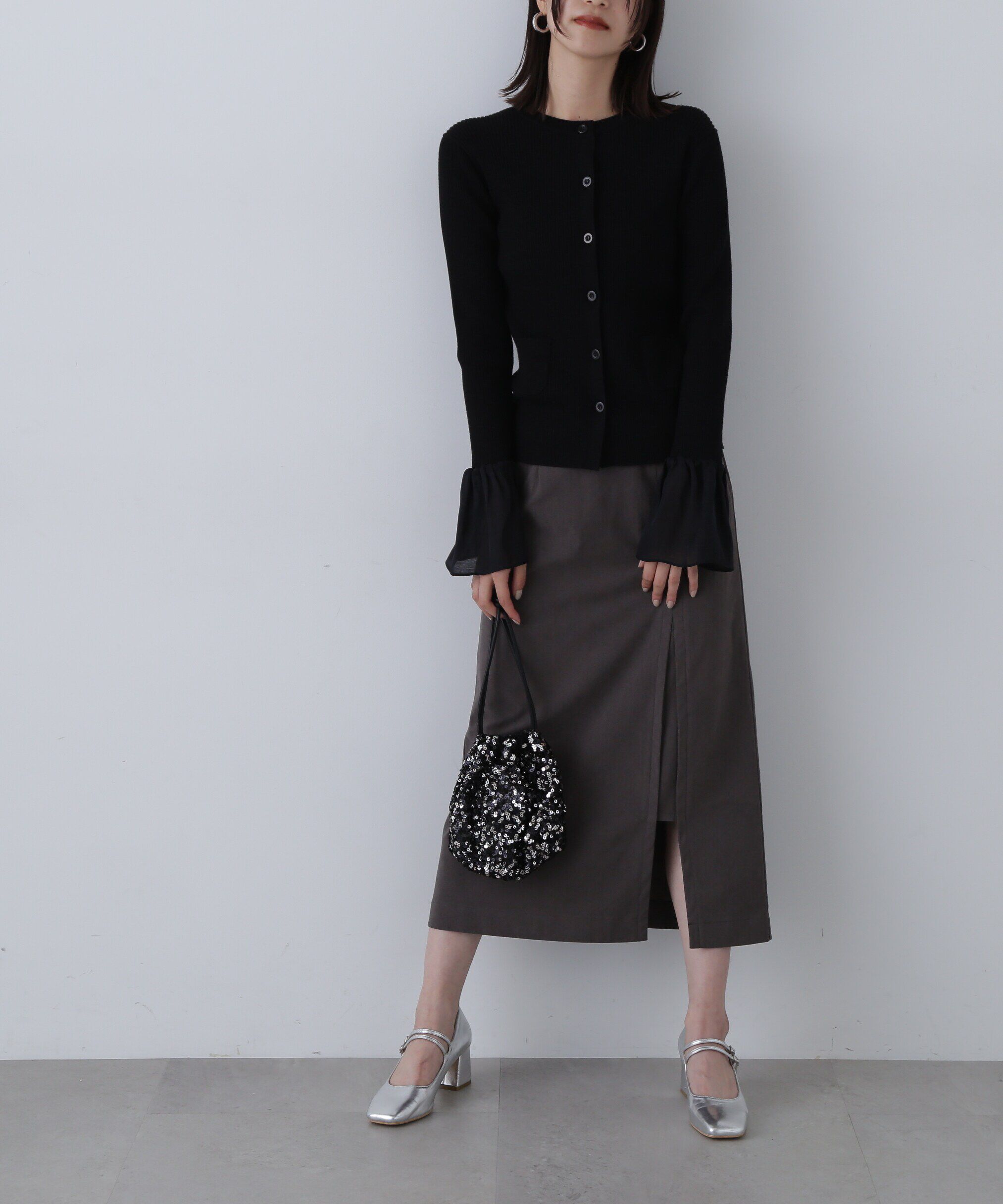  「コーデュロイスリットスカート《S Size Line》」|スカート|