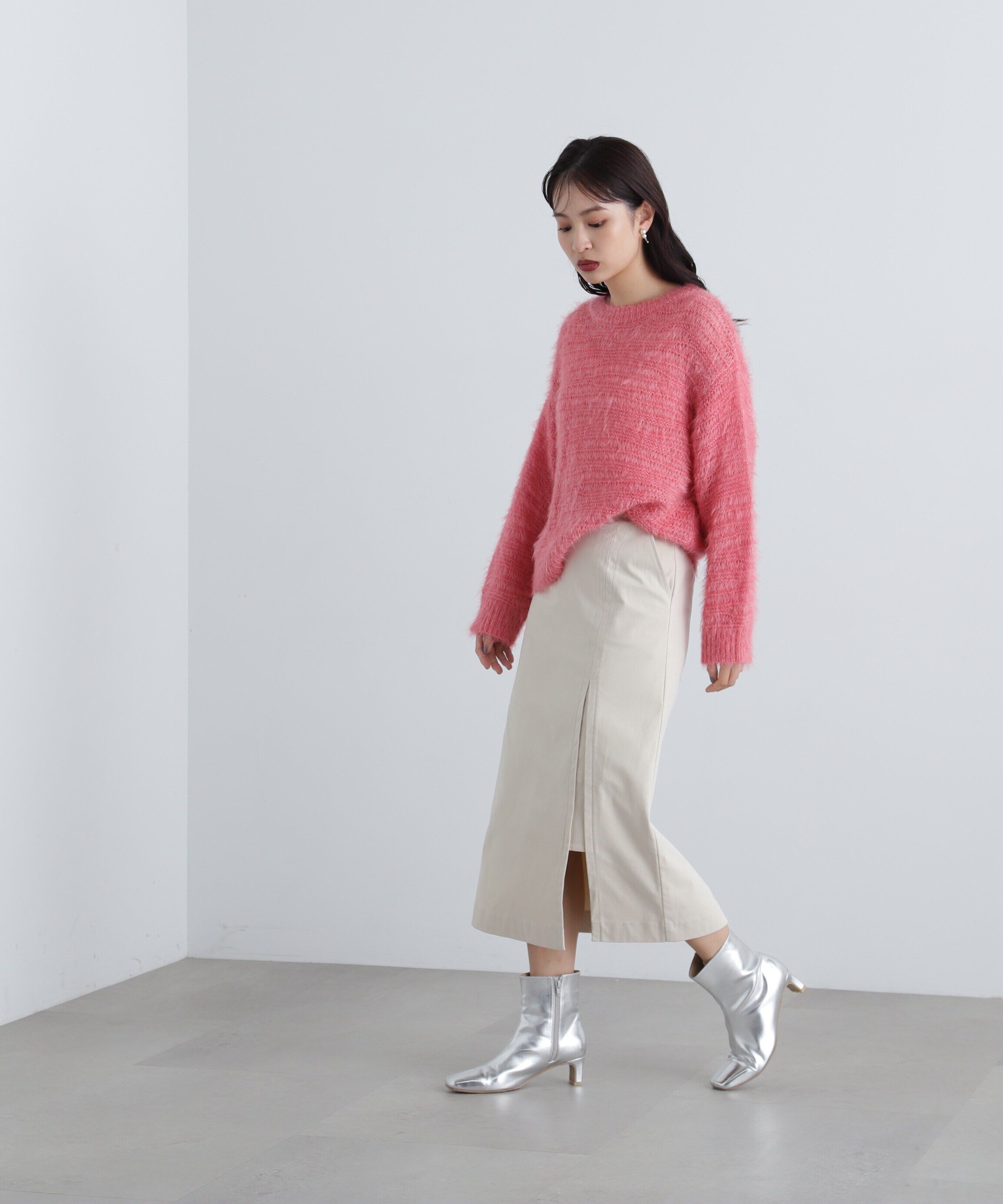  「コーデュロイスリットスカート《S Size Line》」|スカート|