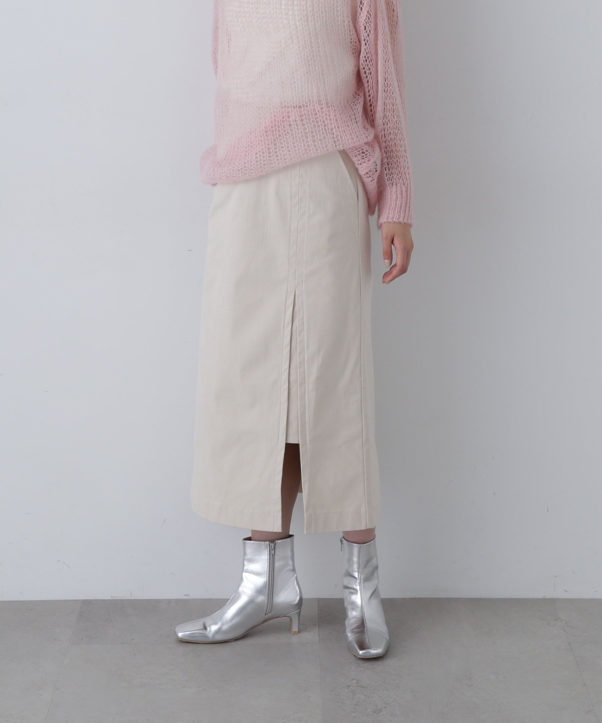  「コーデュロイスリットスカート《S Size Line》」|スカート|