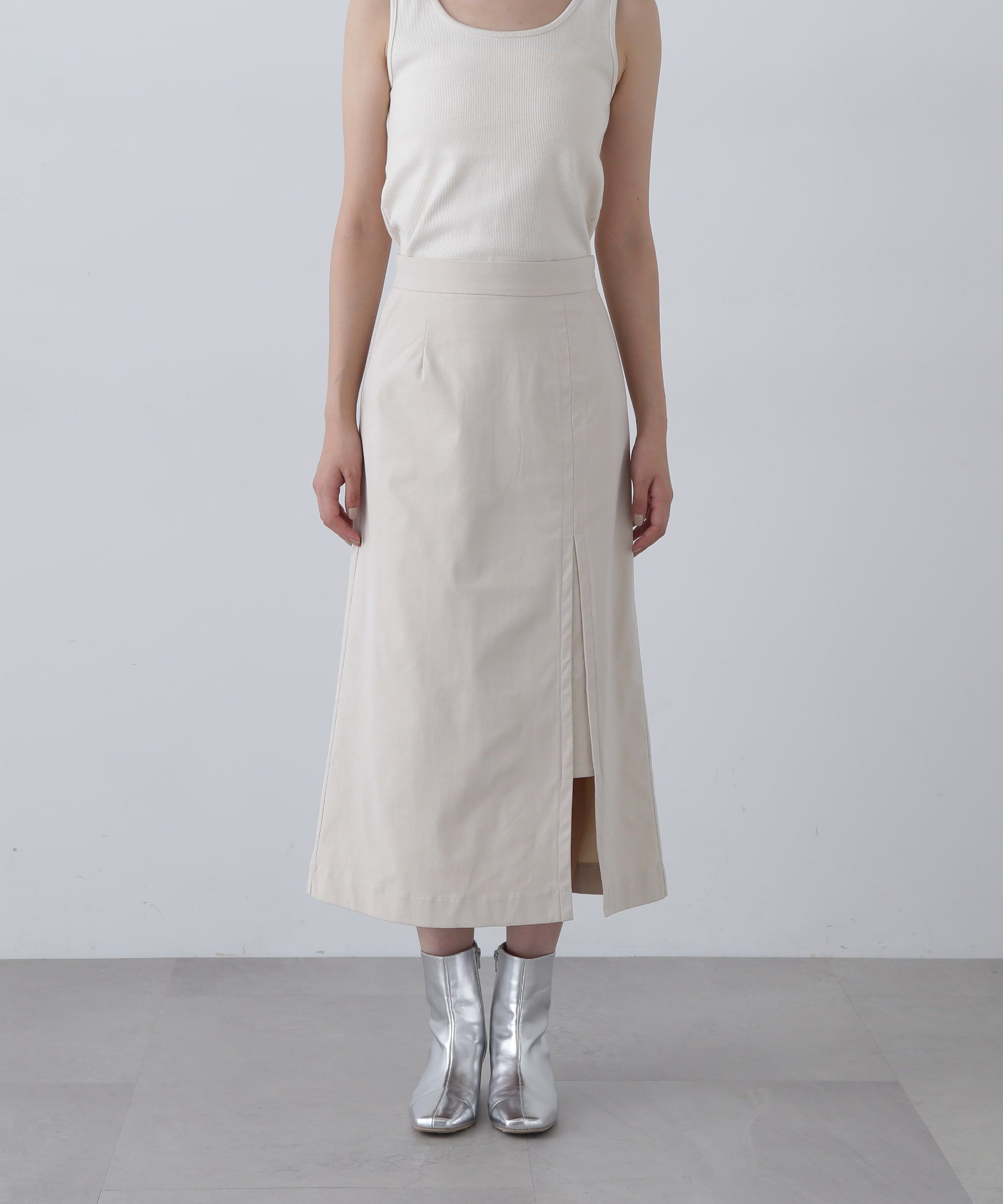  「コーデュロイスリットスカート《S Size Line》」|スカート|