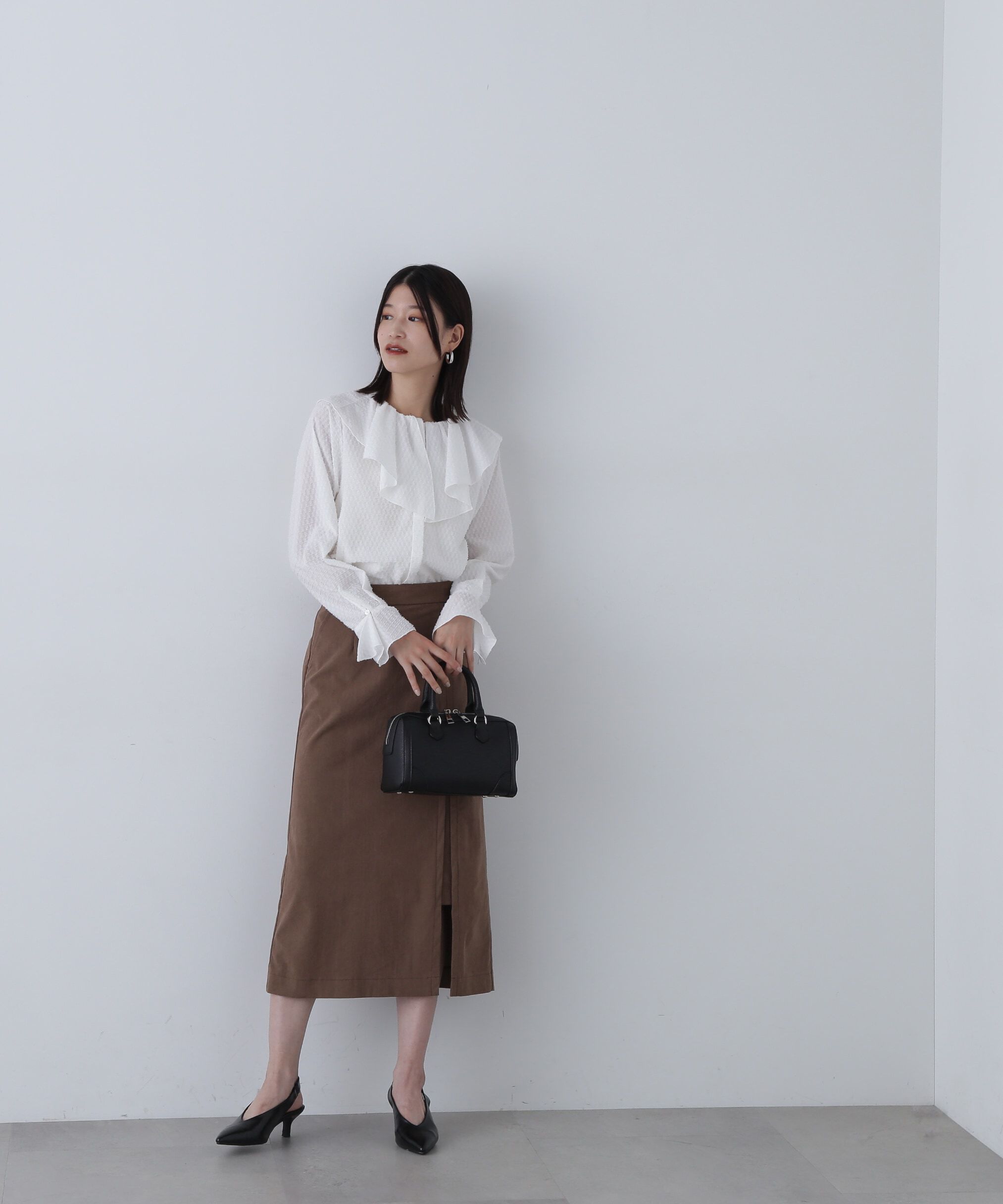  「コーデュロイスリットスカート《S Size Line》」|スカート|