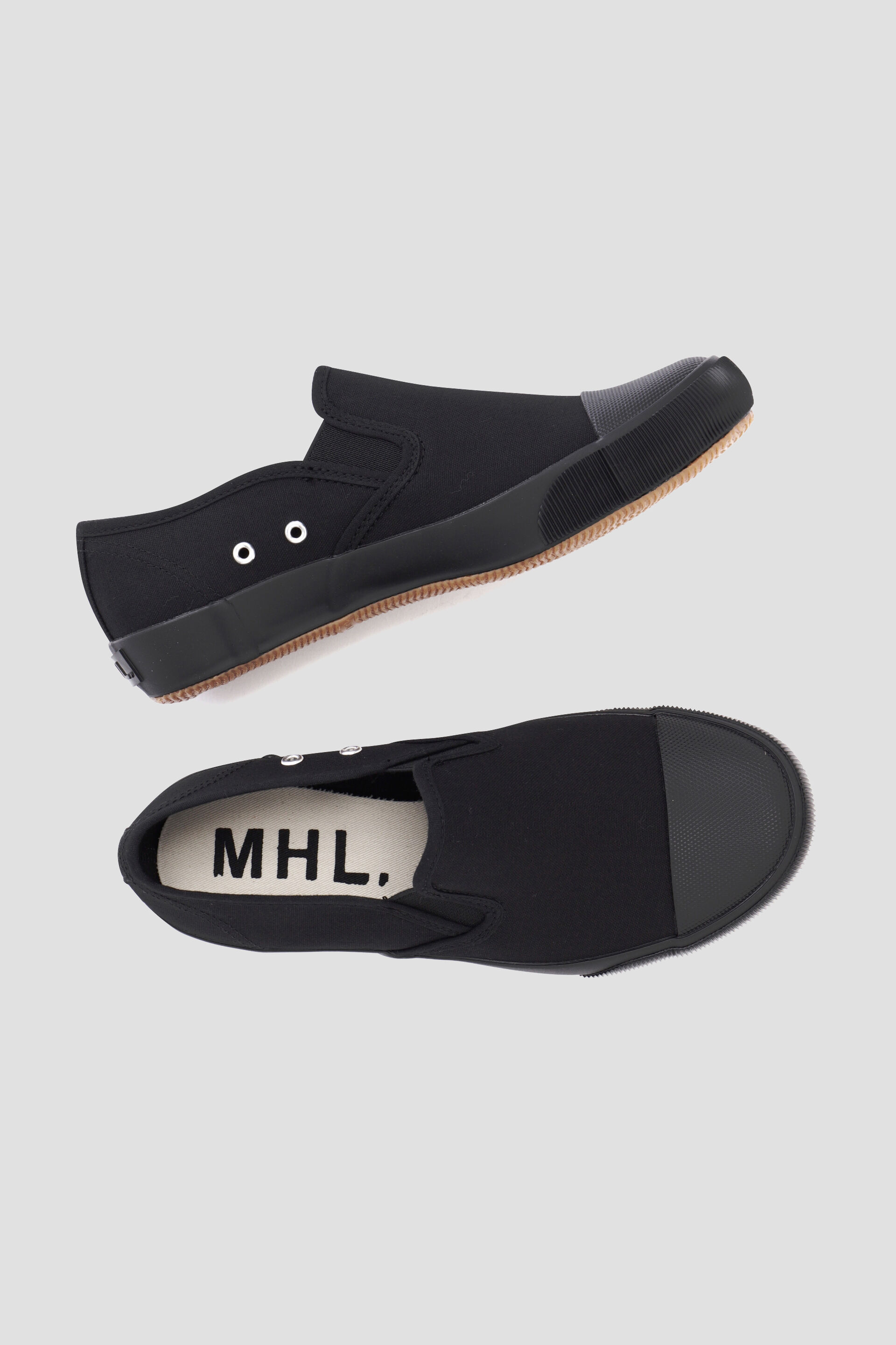 MHL.「SLIPON SHOE」|その他|BLACK
