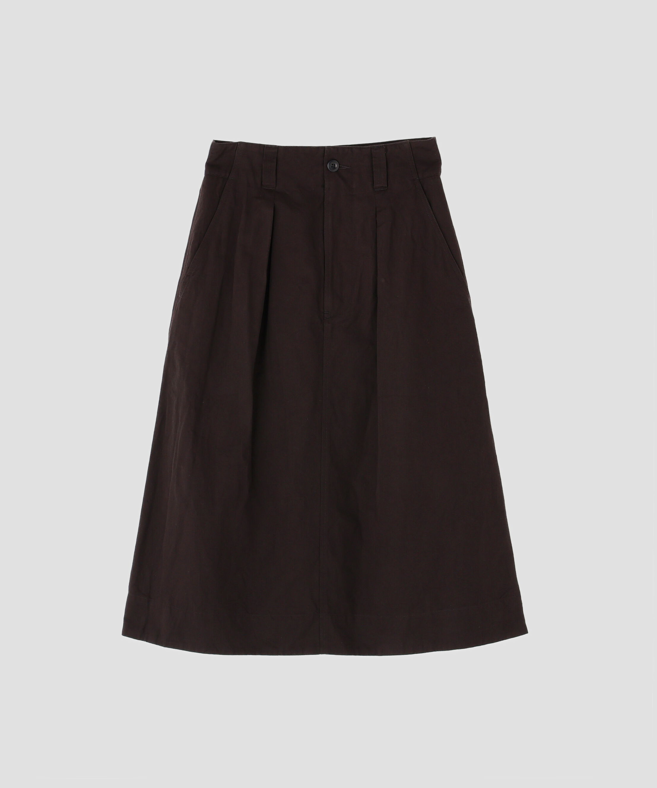 MHL.「LIGHTWEIGHT COTTON LINEN TWILL SKIRT」|スカート|