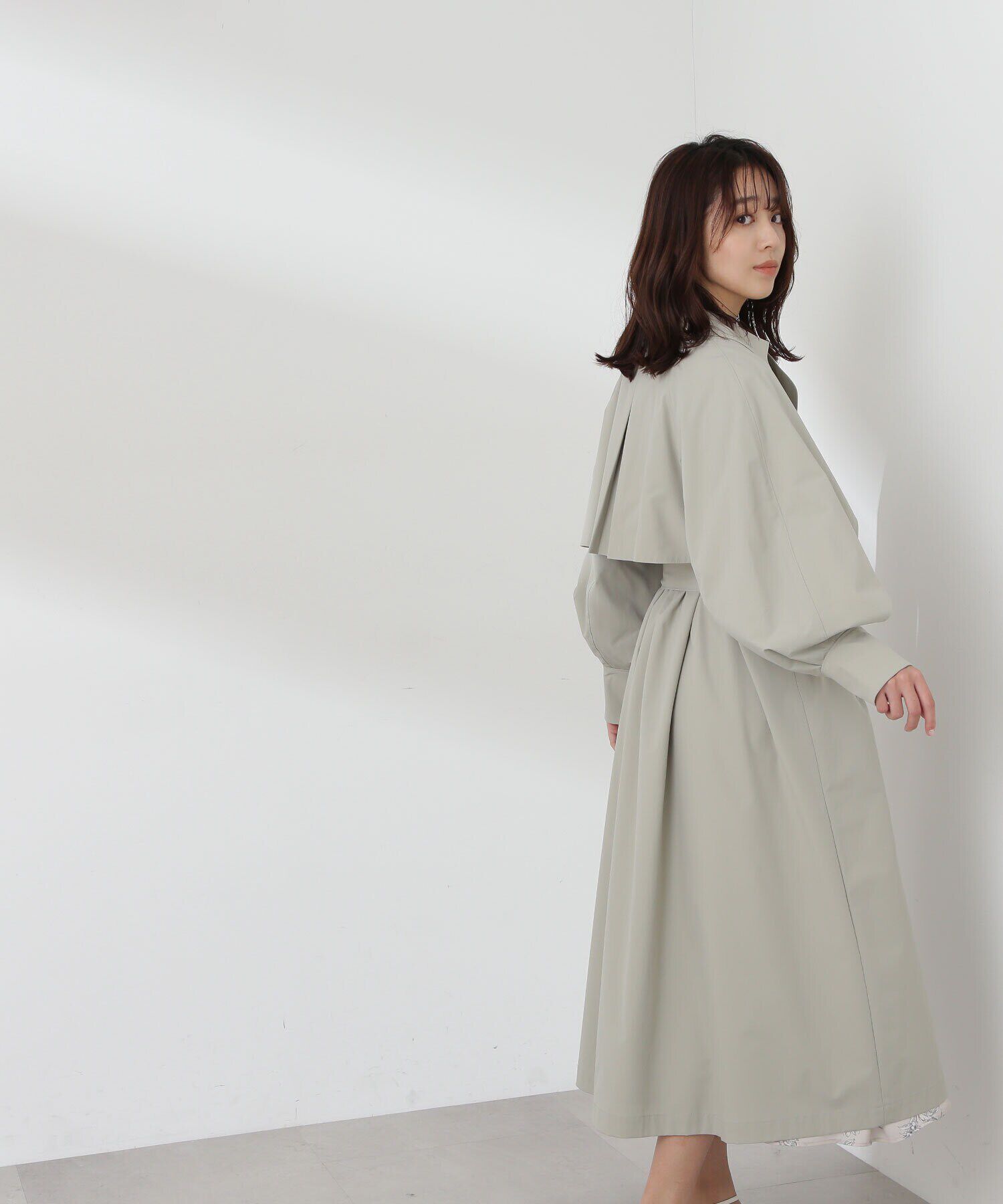  「レイヤースリーブトレンチコート」|その他|
