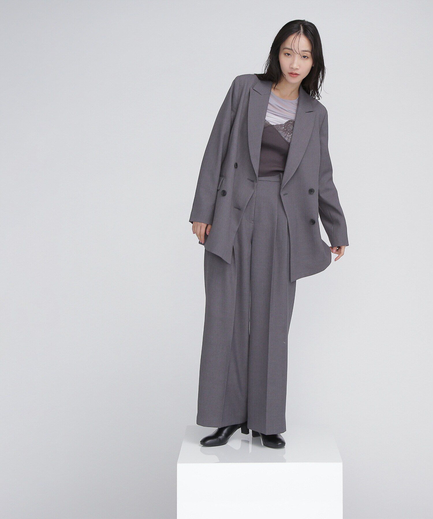  「シャーリングシアートップス」|Tシャツ・カットソー|