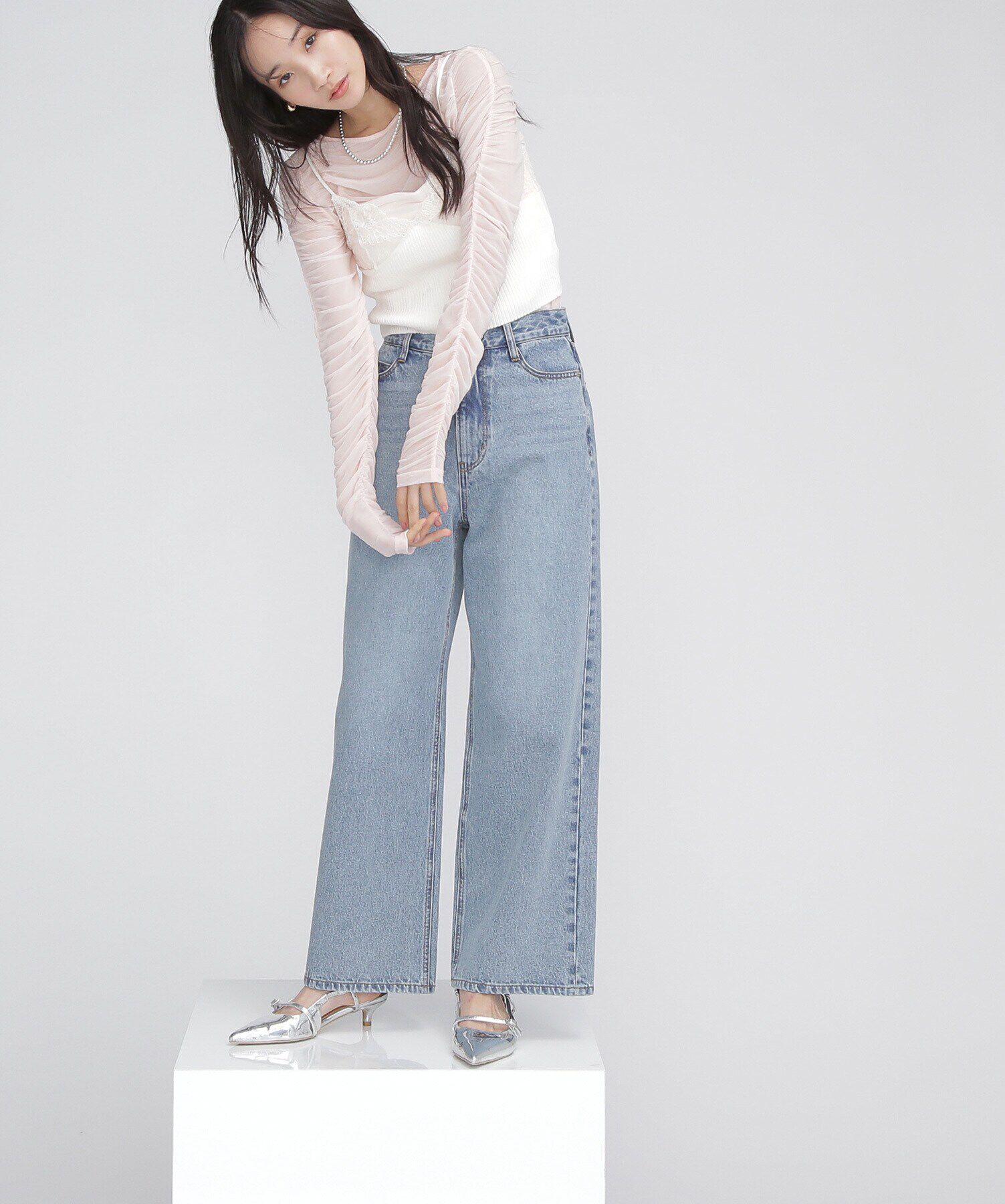  「シャーリングシアートップス」|Tシャツ・カットソー|