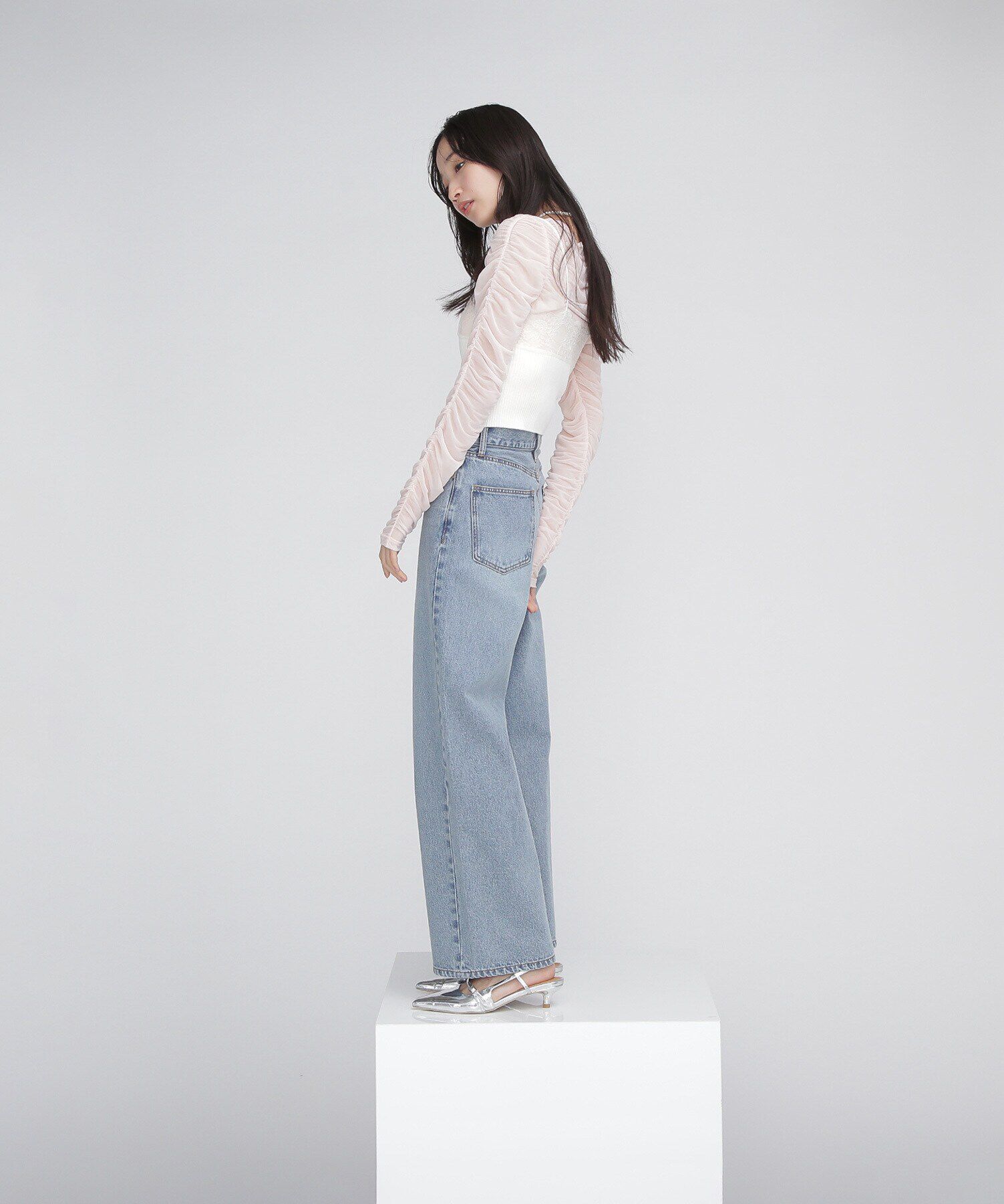  「シャーリングシアートップス」|Tシャツ・カットソー|