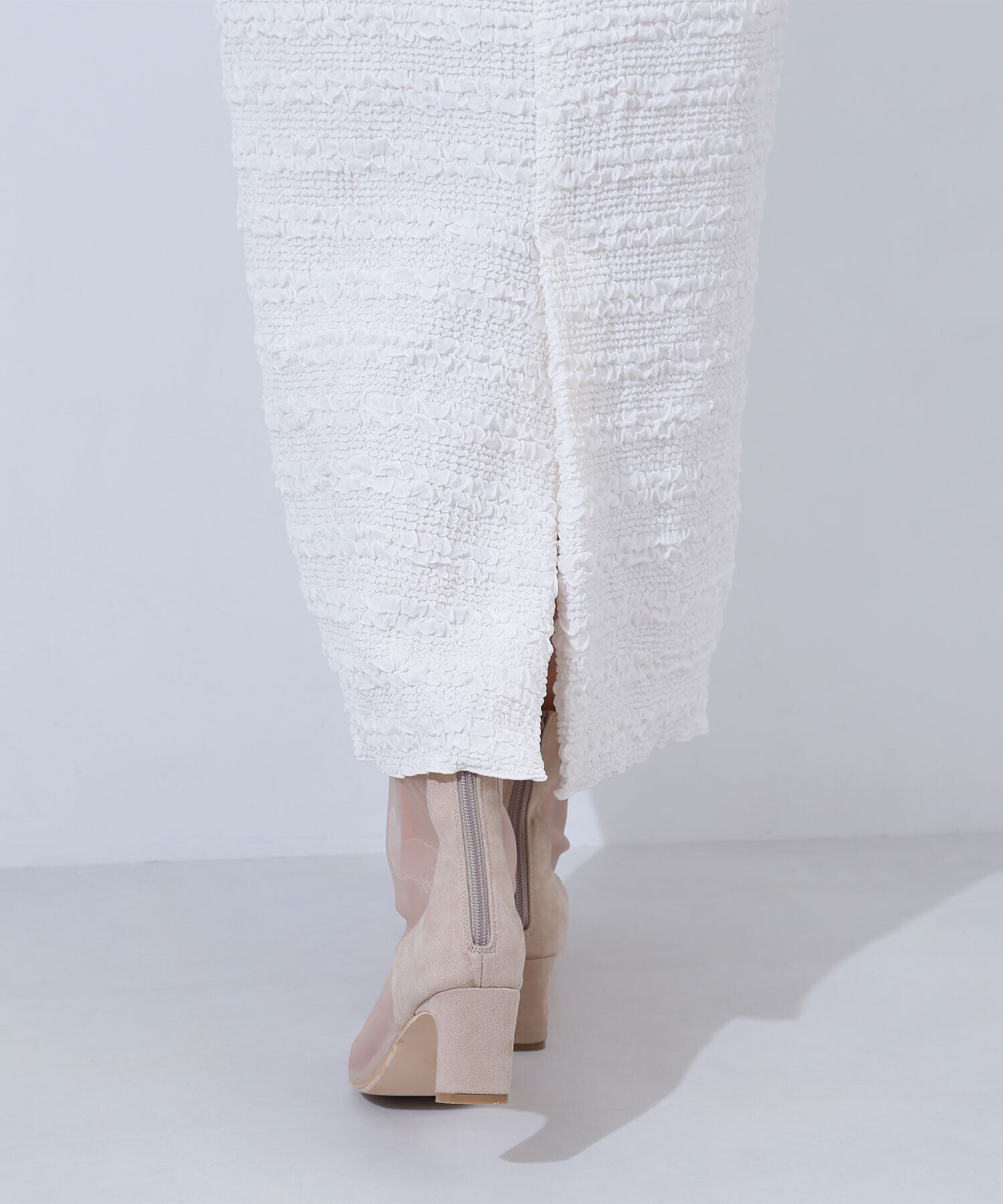  「ふくれジャガードタイトスカート」|スカート|