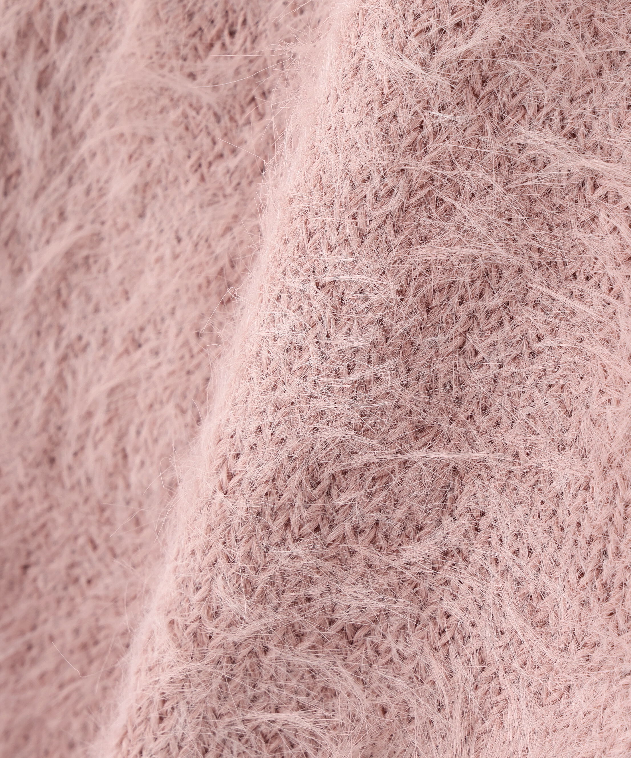  「ハーフスリーブシャギーアンサンブル」|ニット・セーター|