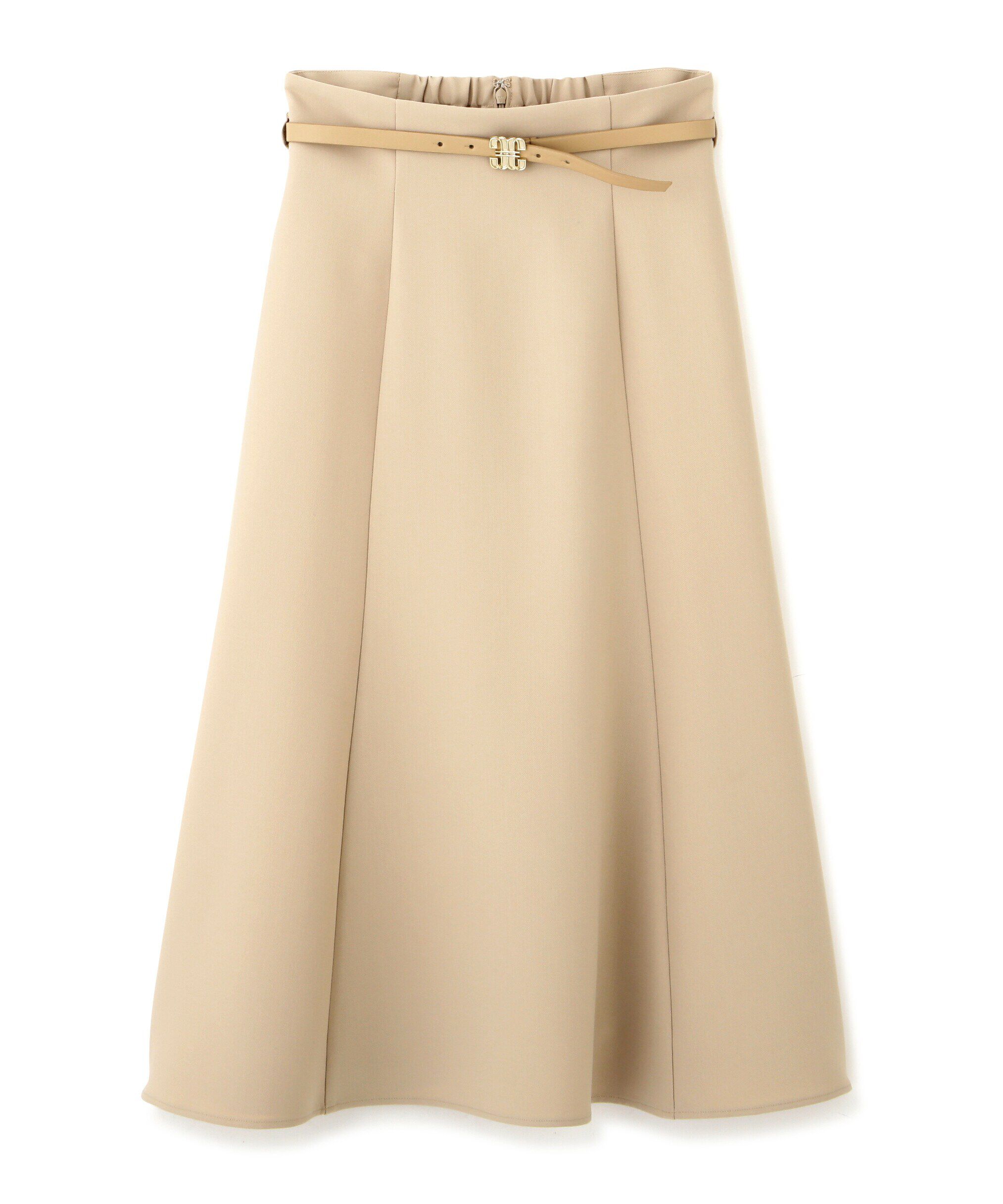  「ベルトツキセミフレアスカート」|スカート|