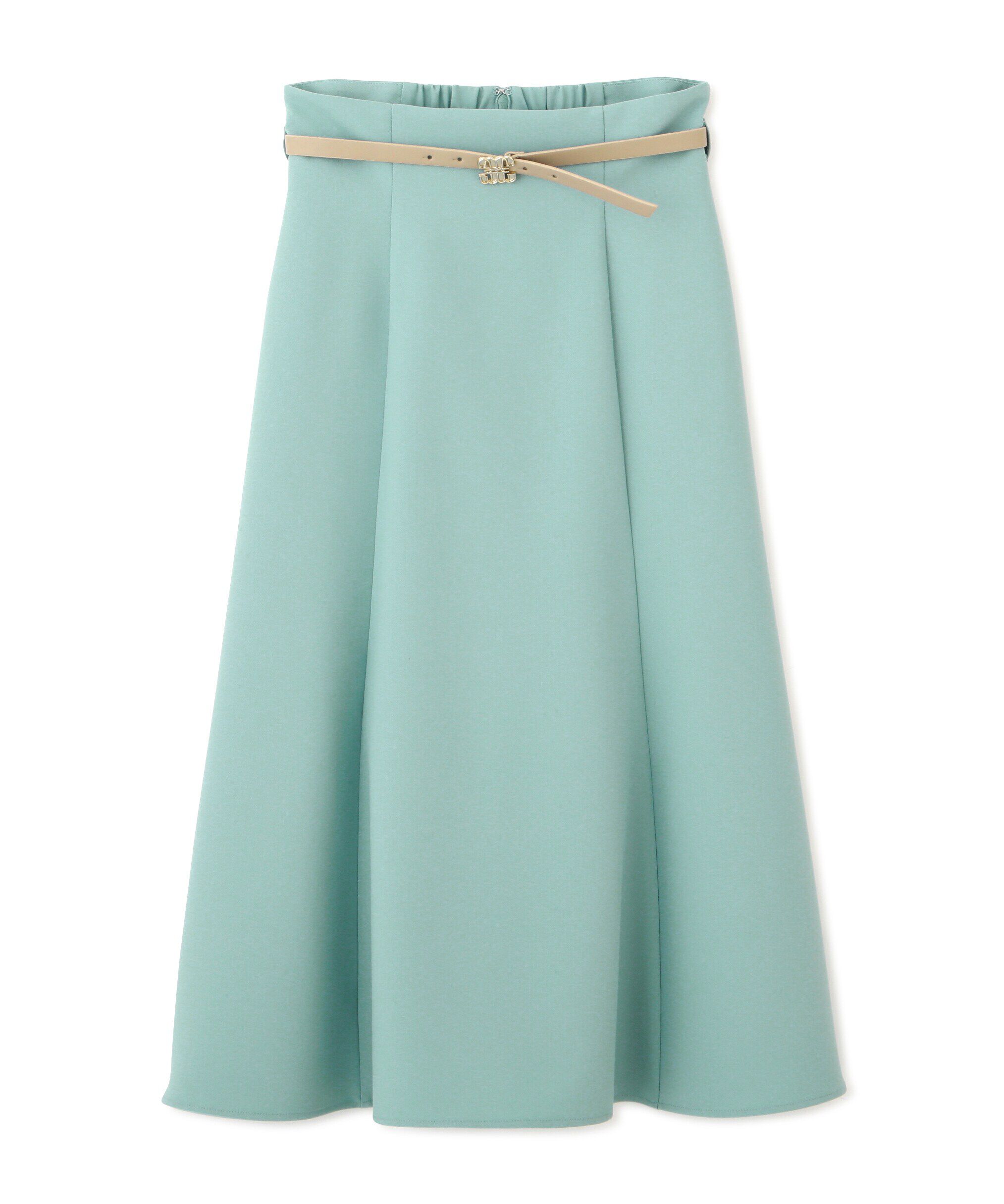  「ベルトツキセミフレアスカート」|スカート|