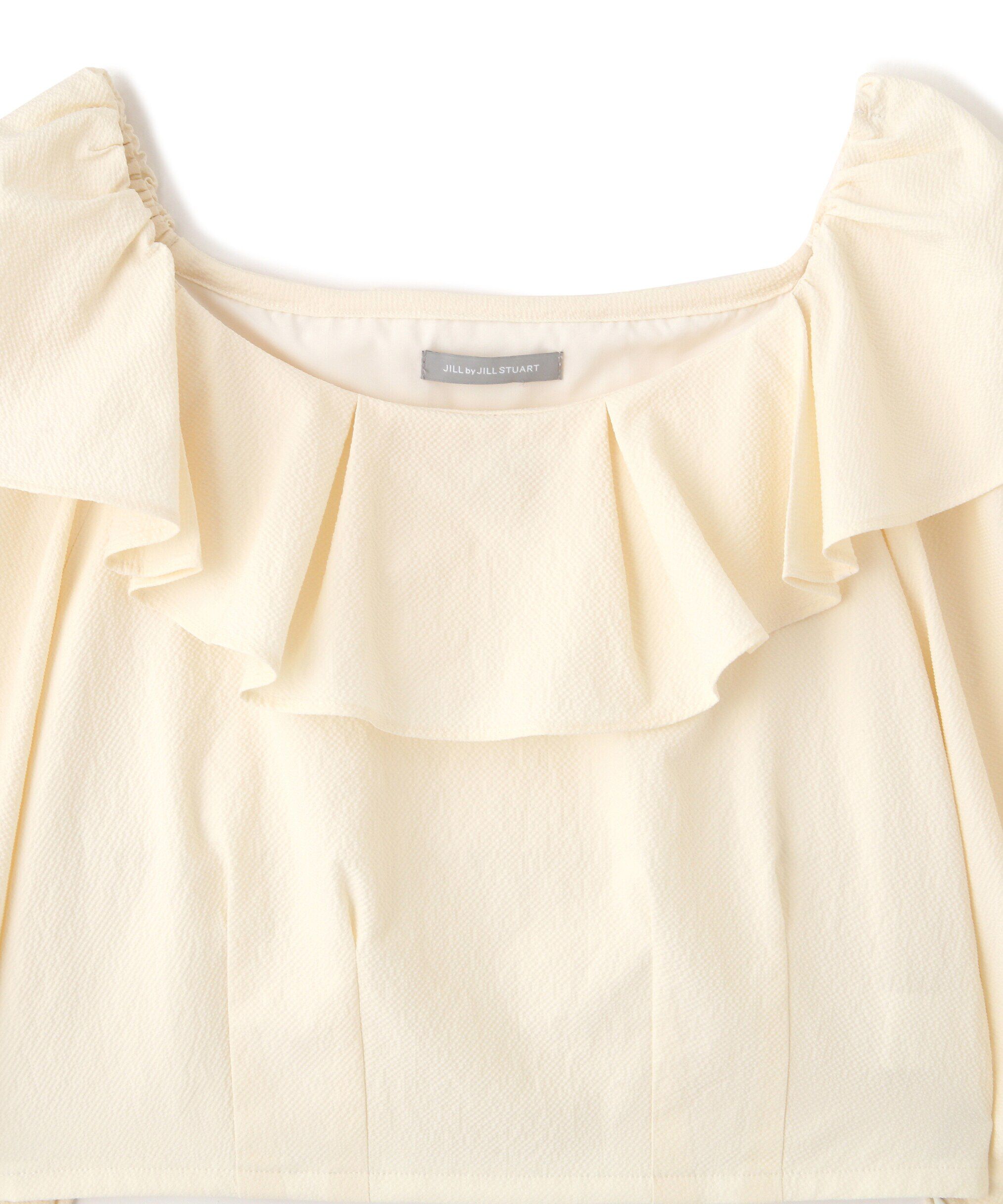  「タックフリルオフショルブラウス」|シャツ・ブラウス|