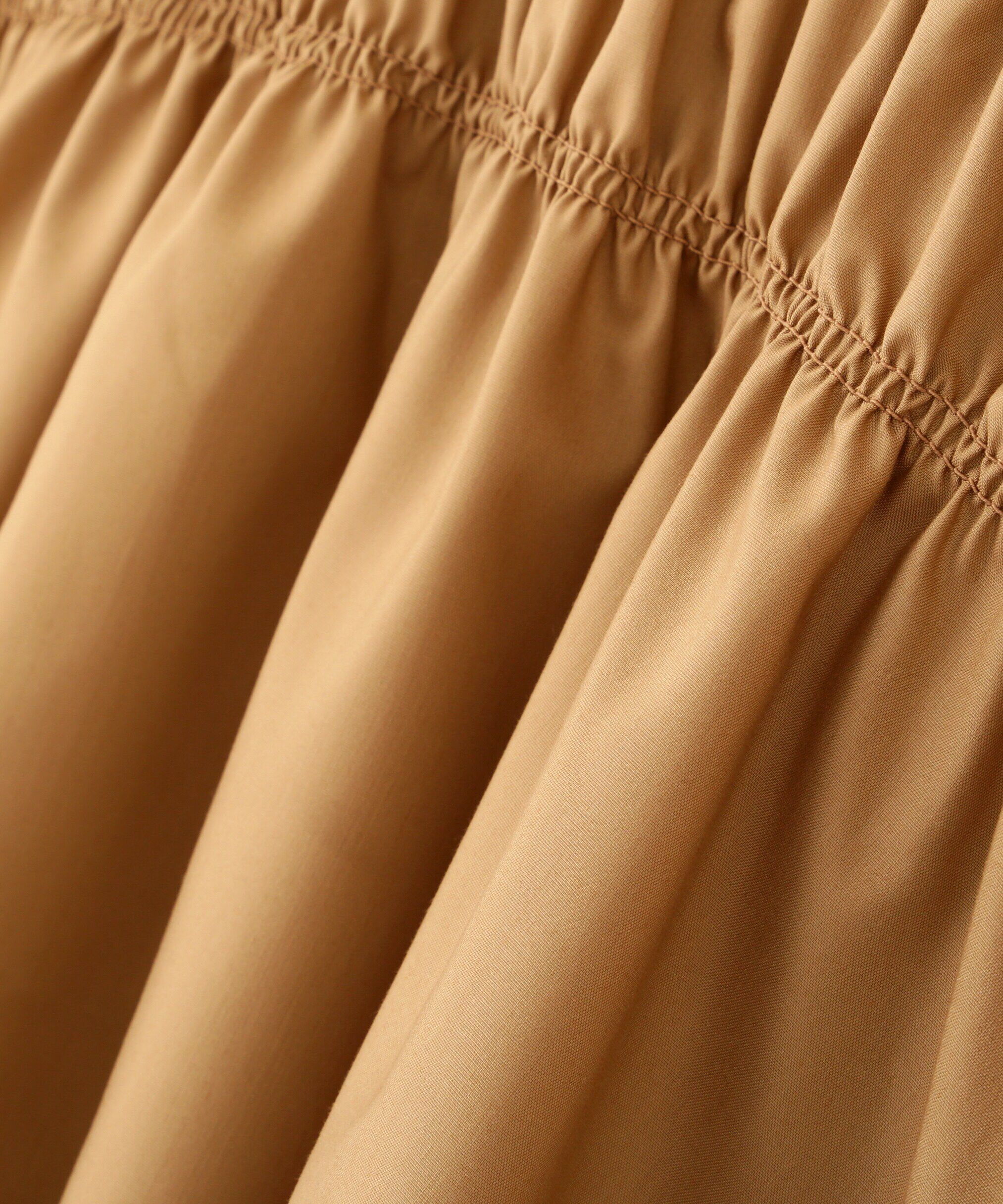 PROPORTION BODY DRESSING「シャーリングチュニックブラウス24AW」|シャツ・ブラウス|