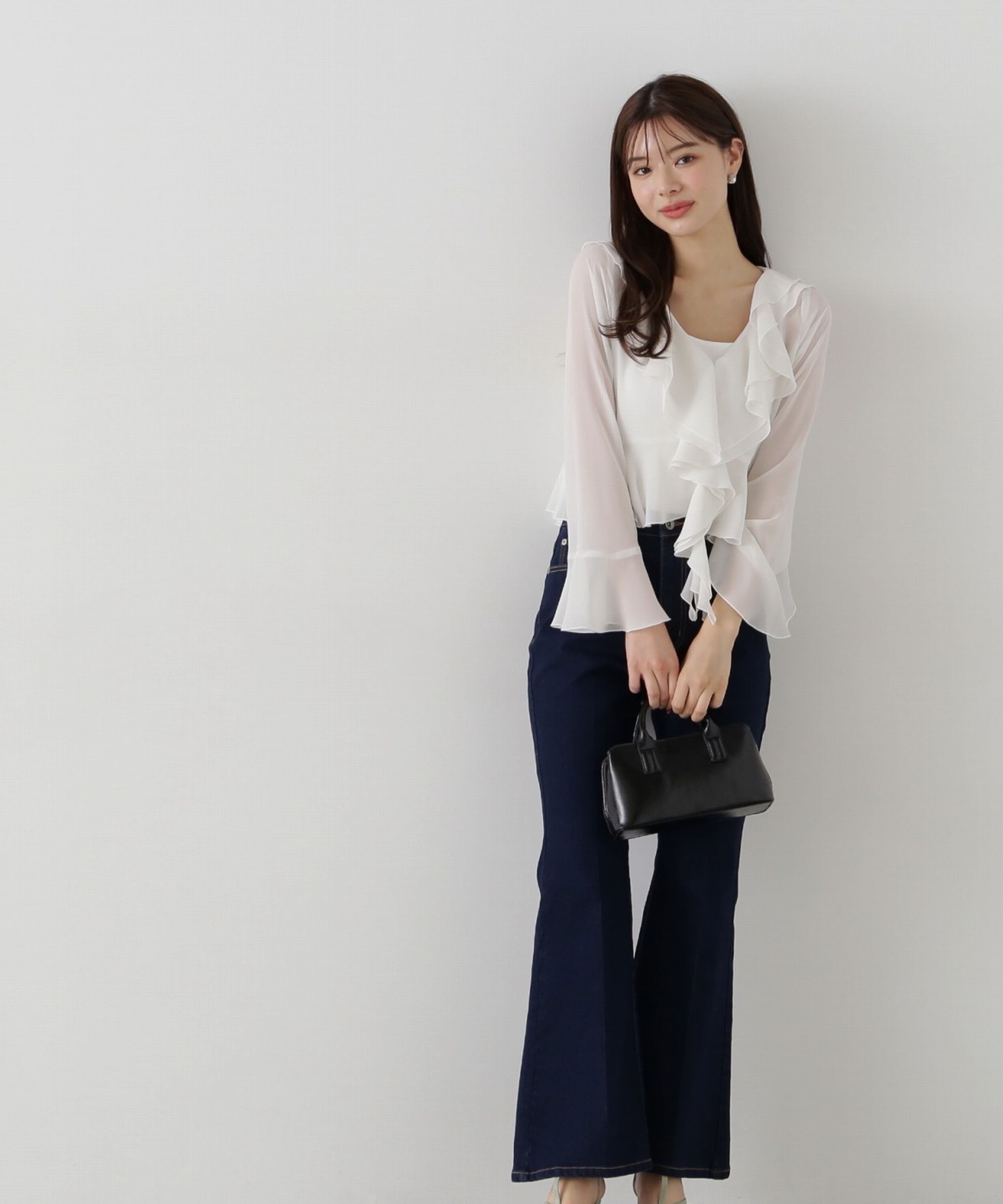 PROPORTION BODY DRESSING「ラッフルシフォン」|シャツ・ブラウス|