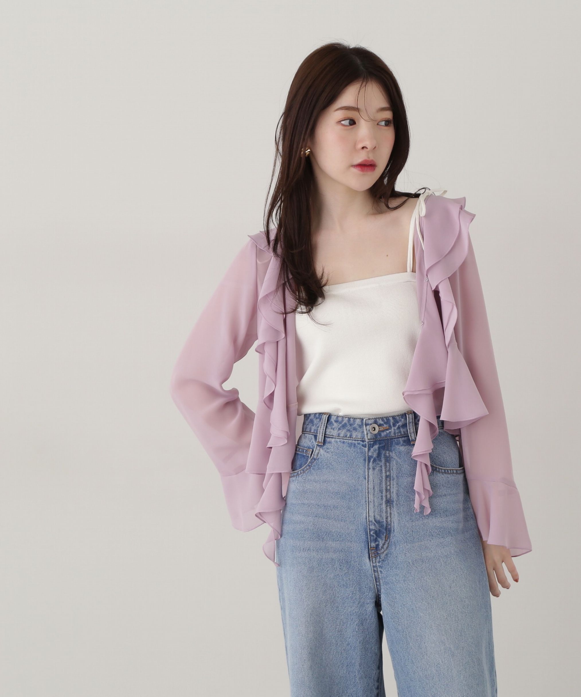 PROPORTION BODY DRESSING「ラッフルシフォン」|シャツ・ブラウス|