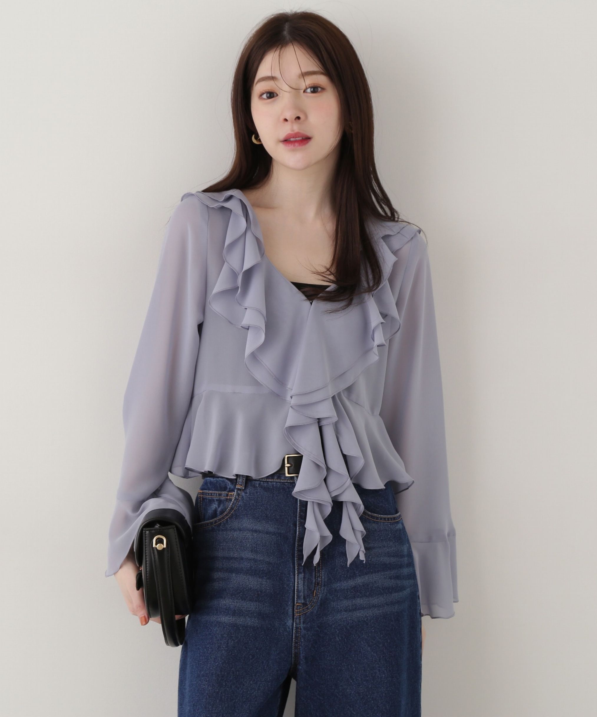 PROPORTION BODY DRESSING「ラッフルシフォン」|シャツ・ブラウス|