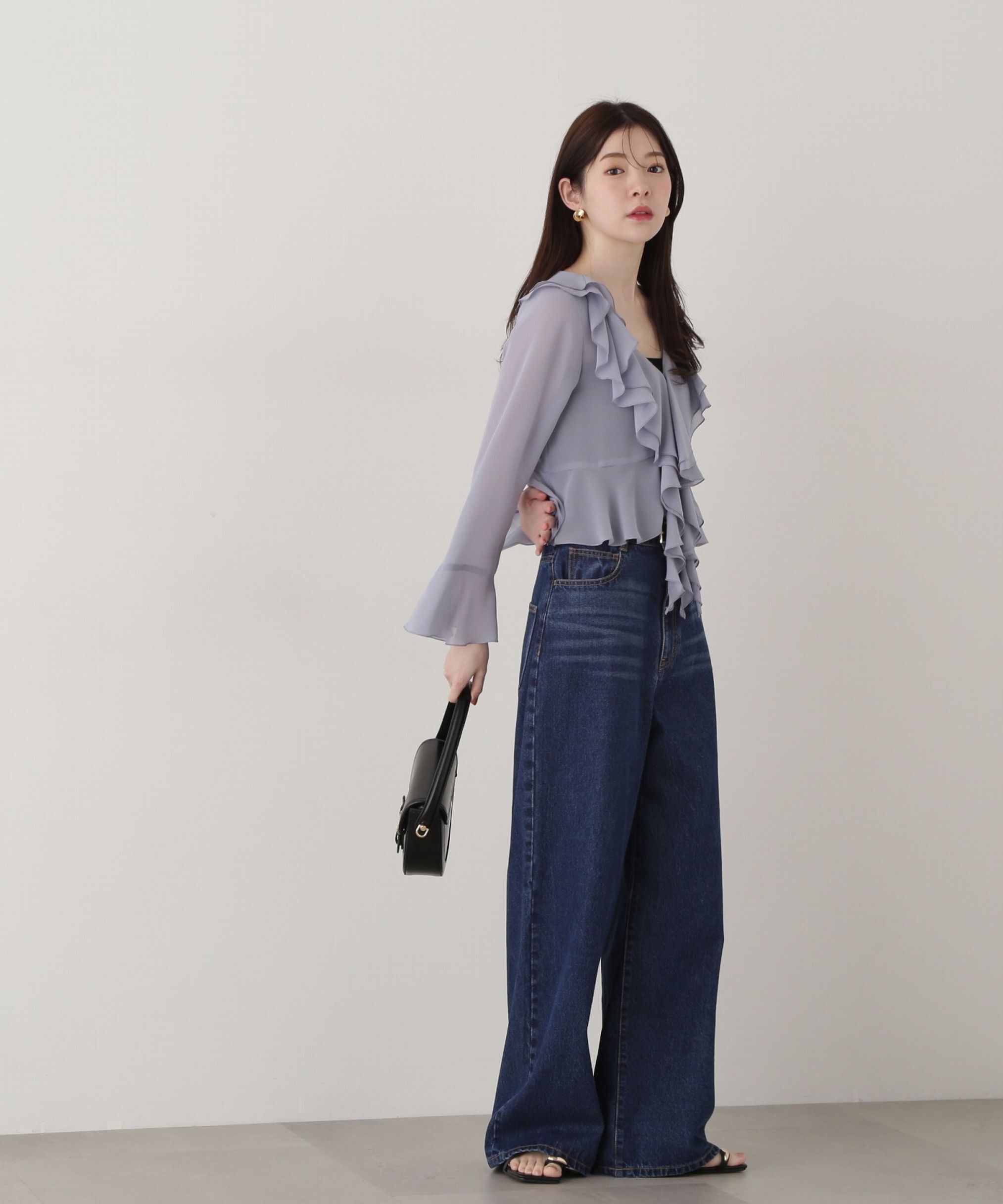 PROPORTION BODY DRESSING「ラッフルシフォン」|シャツ・ブラウス|