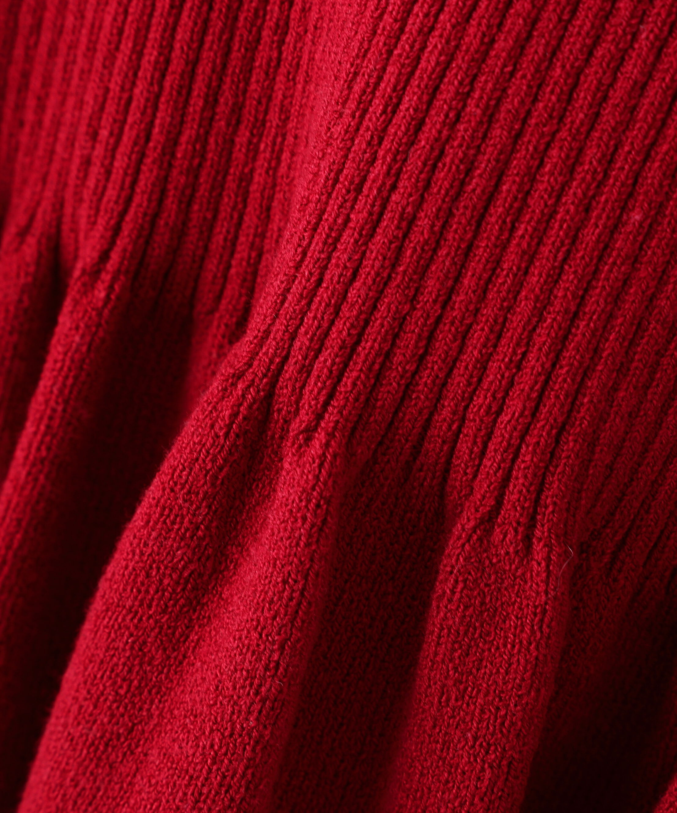 PROPORTION BODY DRESSING「＜ハンドウォッシャブル＞ペプラムポロニット 26SS」|ニット・セーター|