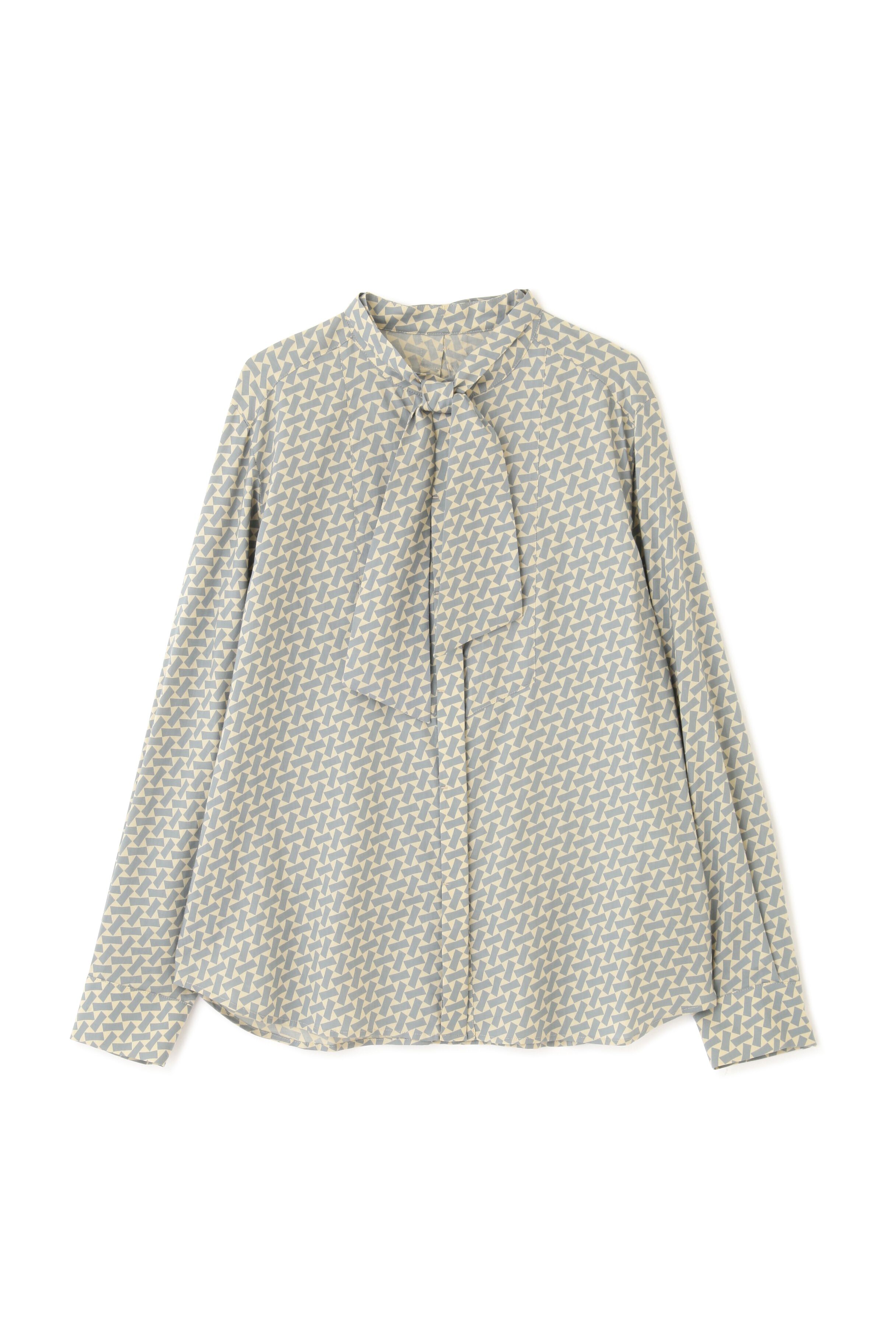  「◆ジオメトリックプリントブラウス」|シャツ・ブラウス|