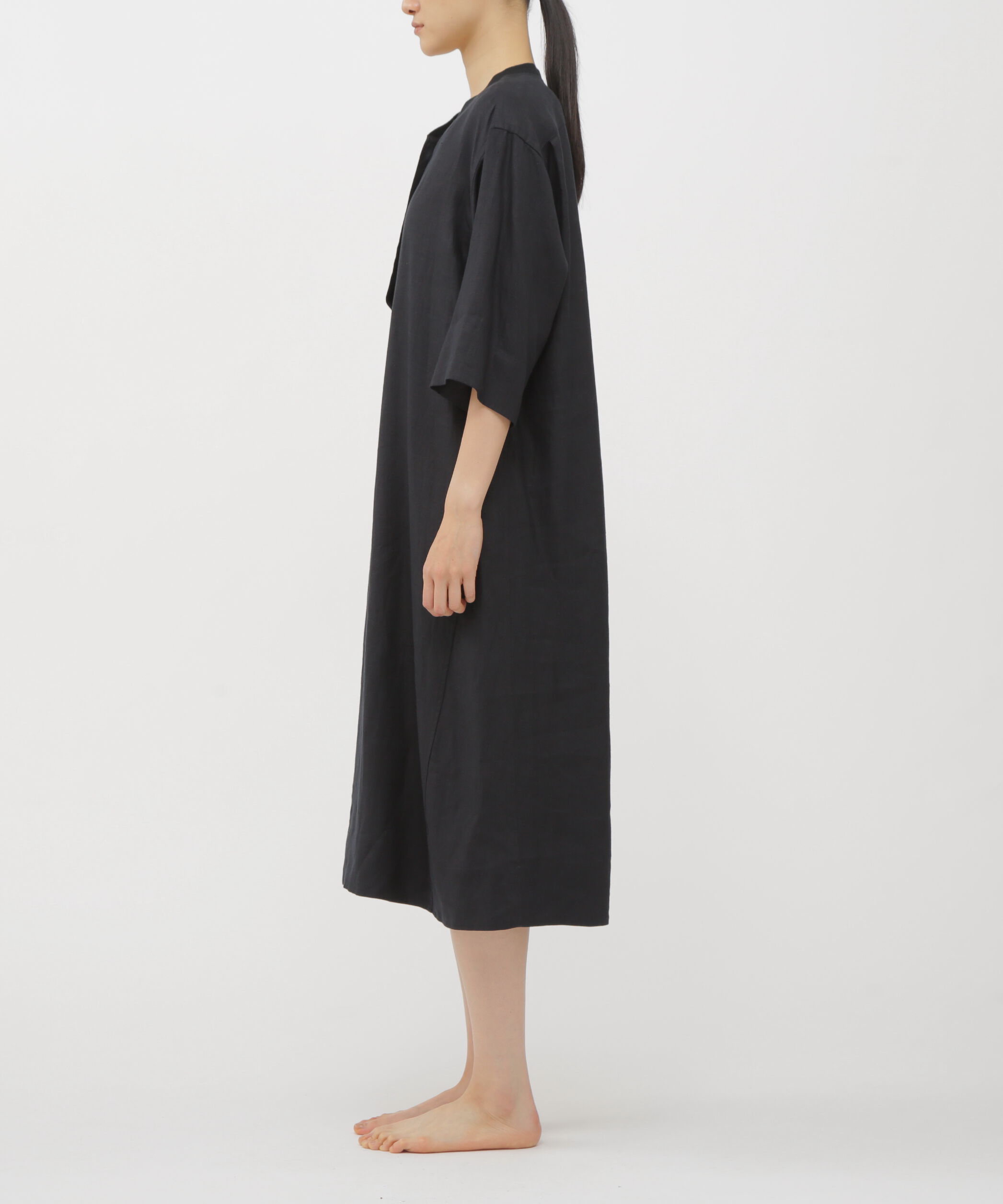 MARGARET HOWELL HOUSEHOLDGOODS「LINEN TWILL DRESS」|ワンピース|
