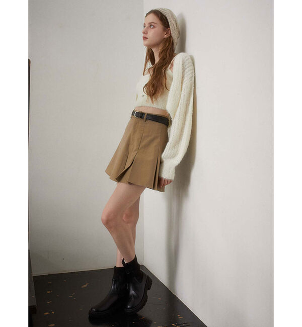 archives「ガラスフェザーニットボレロアンサンブル」|カーディガン|