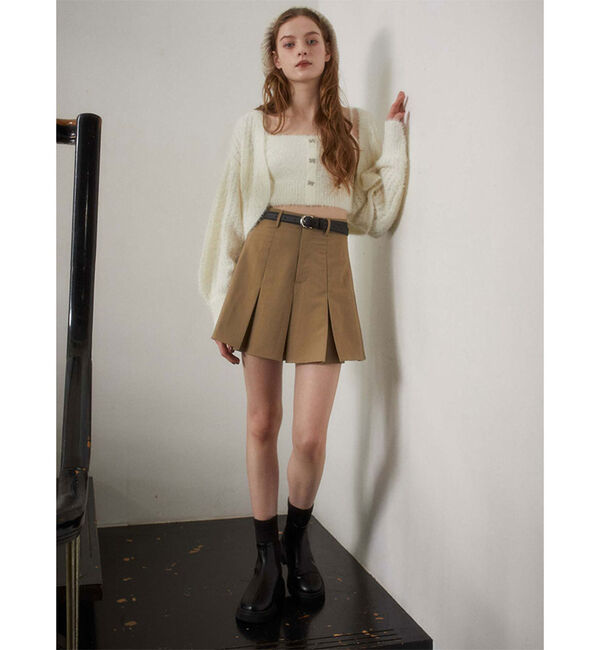 archives「ガラスフェザーニットボレロアンサンブル」|カーディガン|