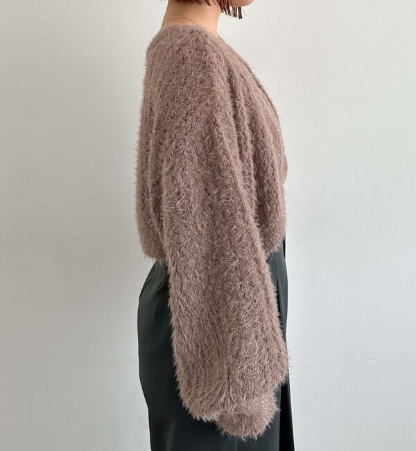 archives「ガラスフェザーニットボレロアンサンブル」|カーディガン|