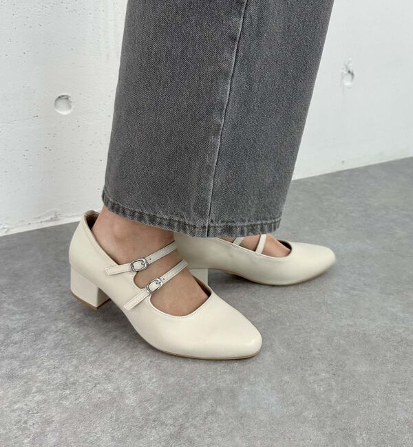 archives「ダブルストラップパンプス」|その他|