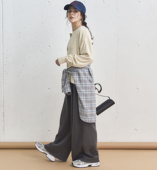 Doux archives「ソフトヘンリーネックプルオーバー」|Tシャツ・カットソー|