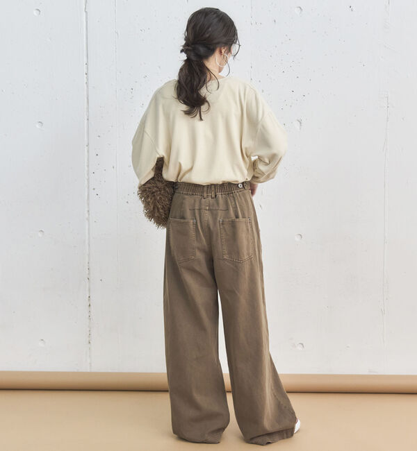 Doux archives「ソフトヘンリーネックプルオーバー」|Tシャツ・カットソー|