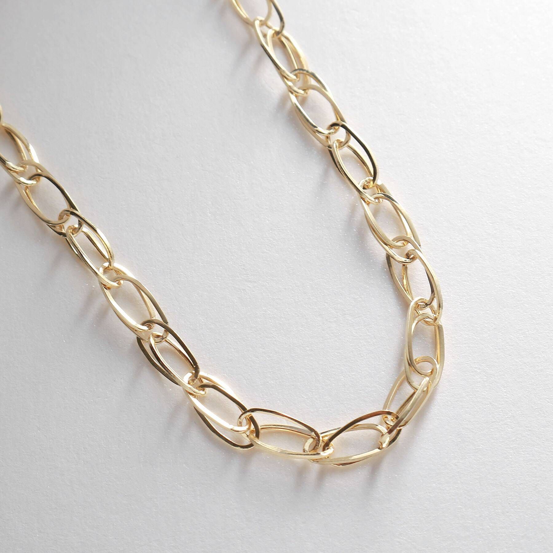 COCOSHNIK「K18ダブルPCチェーン ネックレス」|ネックレス|