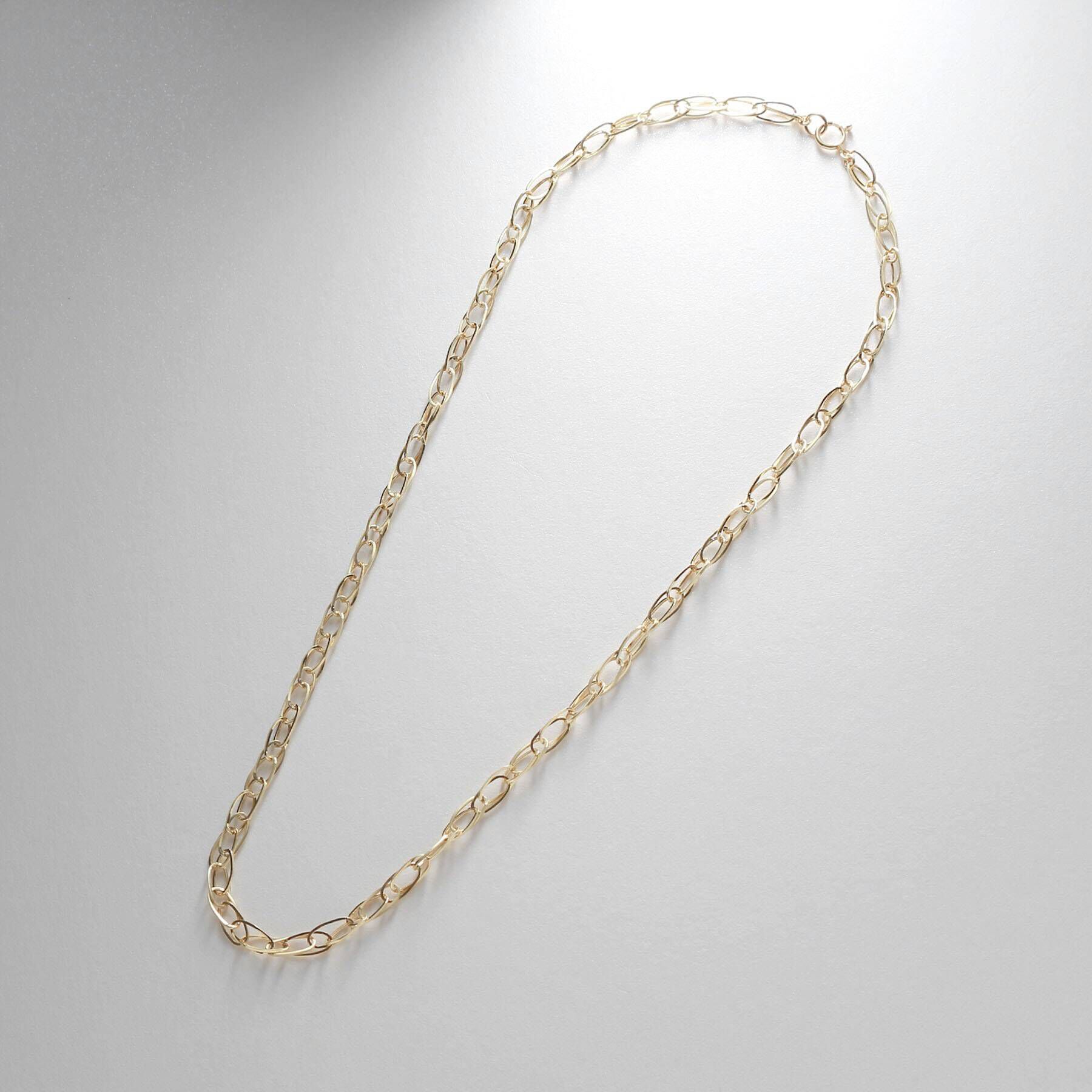 COCOSHNIK「K18ダブルPCチェーン ネックレス」|ネックレス|