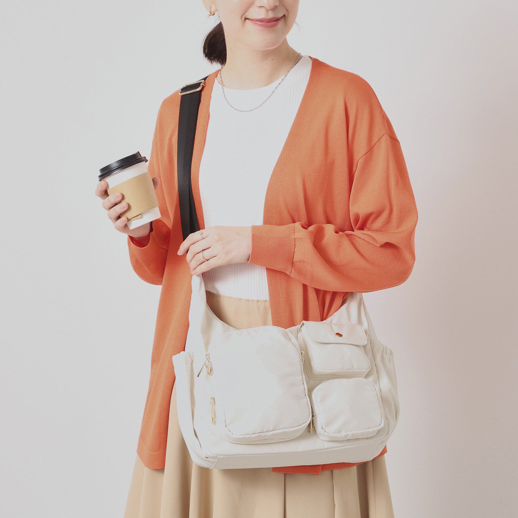 ITS&rsquo;DEMO「着脱ポケット2WAYショルダー」|ショルダー・メッセンジャー|